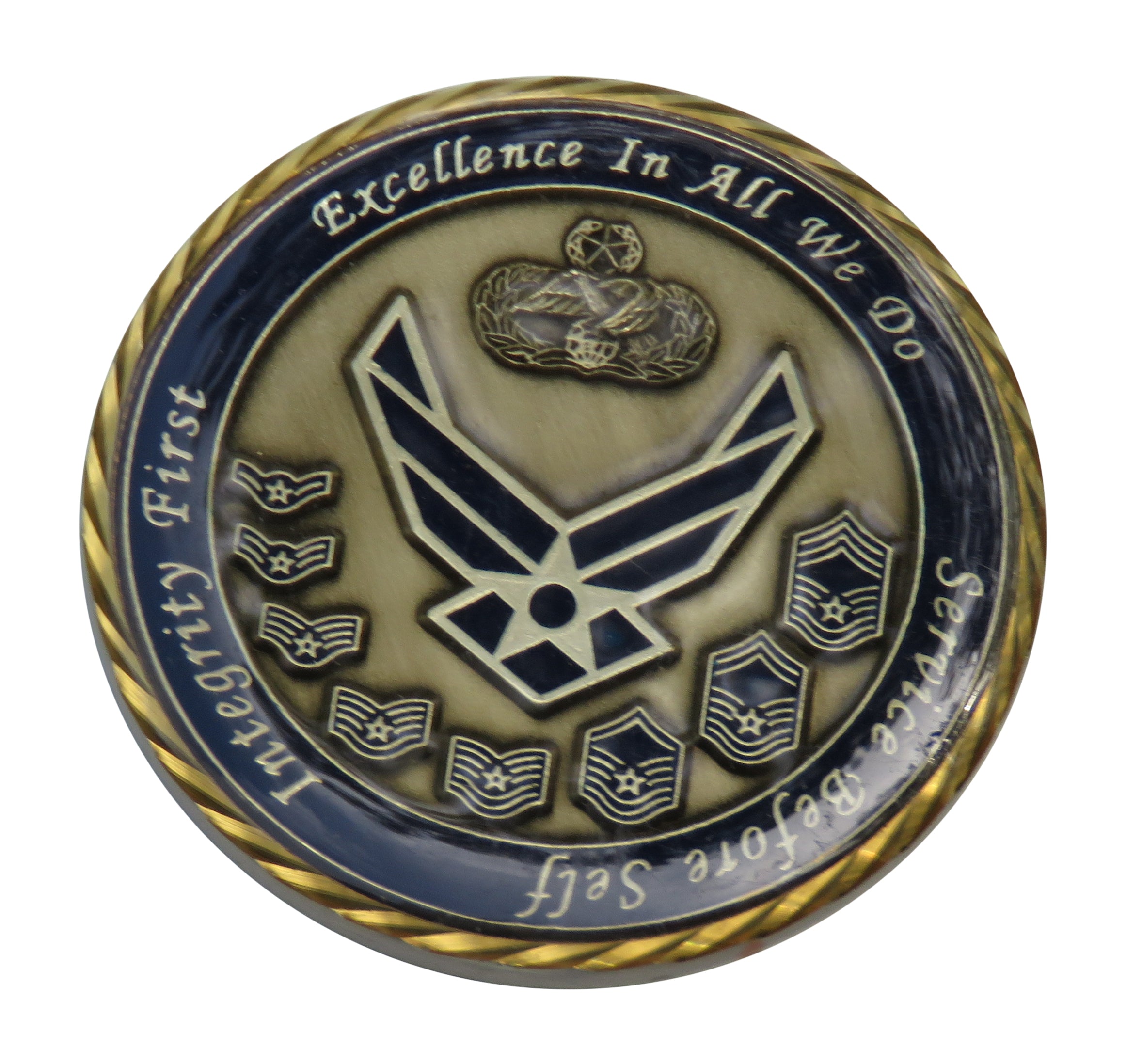 US Air Force CMSgt Jose Silva Challenge Coin