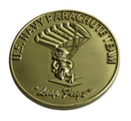 U.S. Navy Leap Frogs Parachute Team Challenge Coin