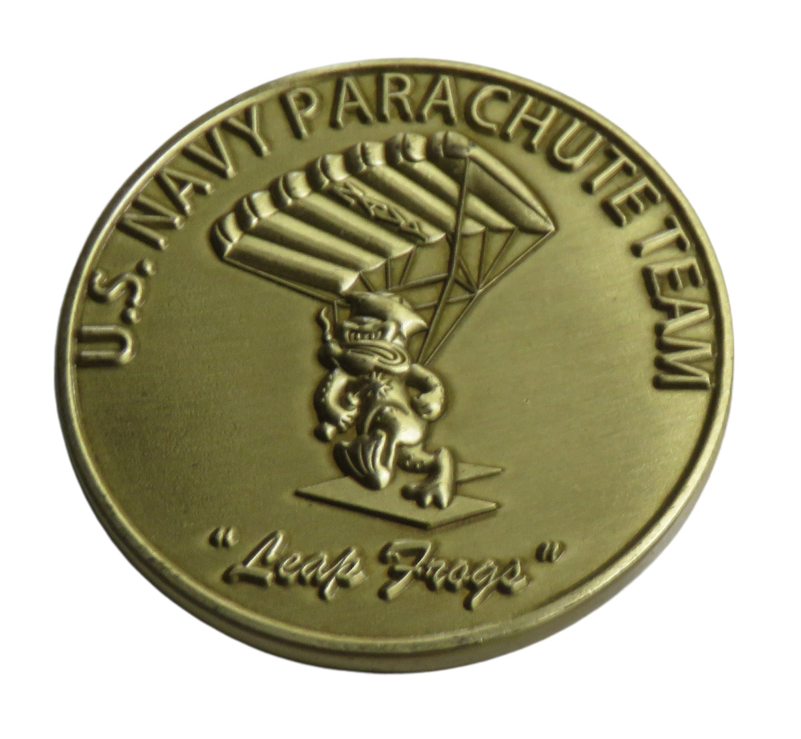U.S. Navy Leap Frogs Parachute Team Challenge Coin