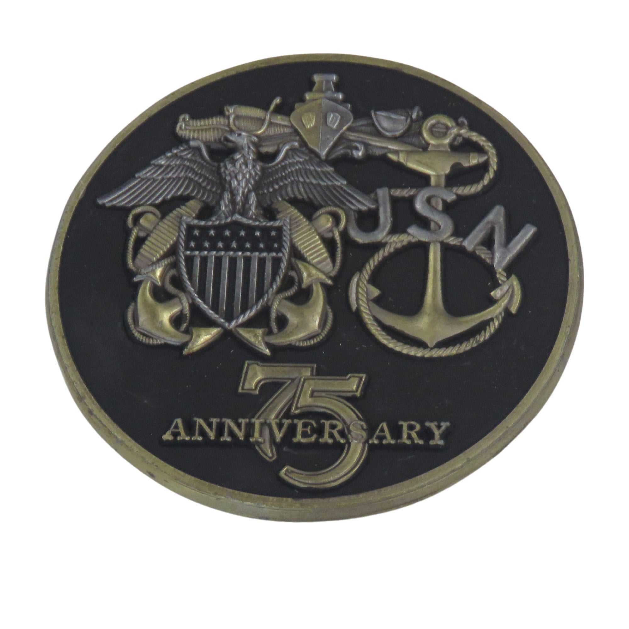 Mayport Florida US Naval Station 1942-2017 75 years Challenge Coin