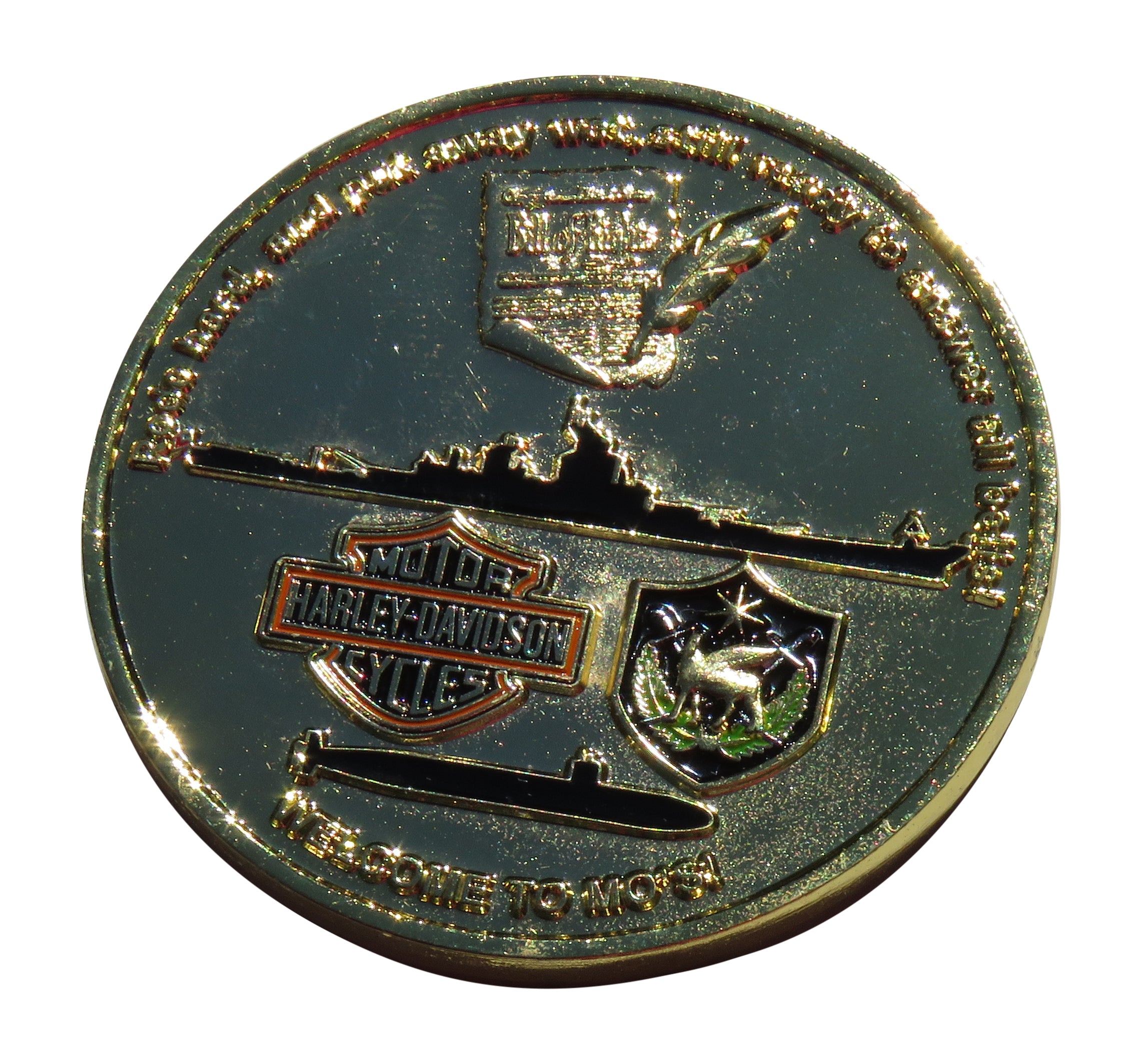 LCDR Stuart W.Schneider Retirement Challenge Coin