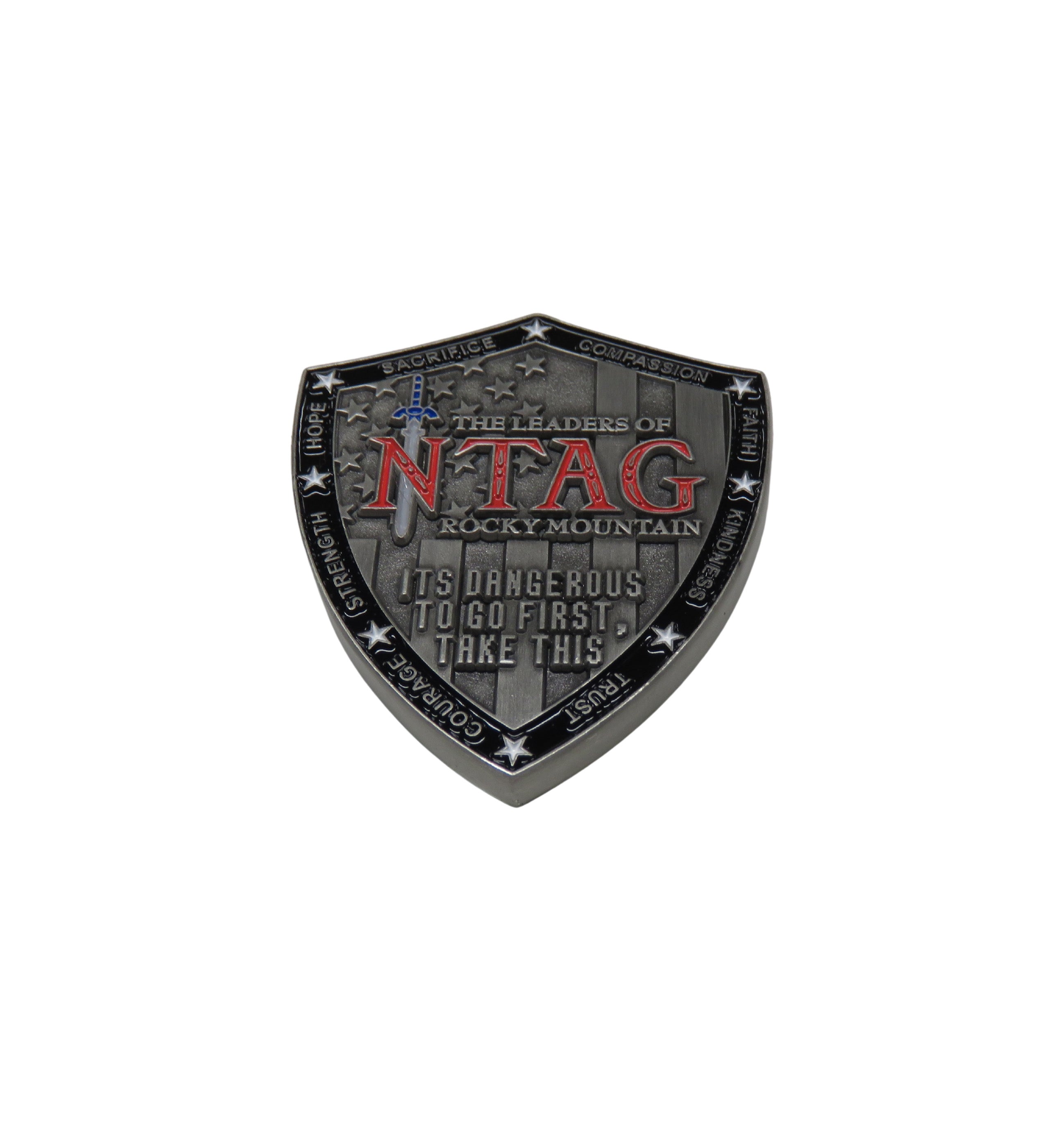 Leaders of NTAG Rocky Mountain Challenge Coin