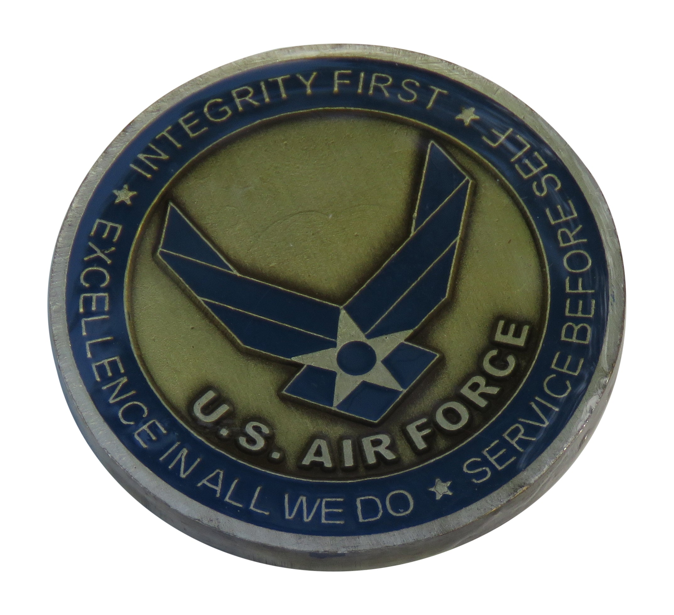 USAF Captain Charles F. Cook Retirement Challenge Coin