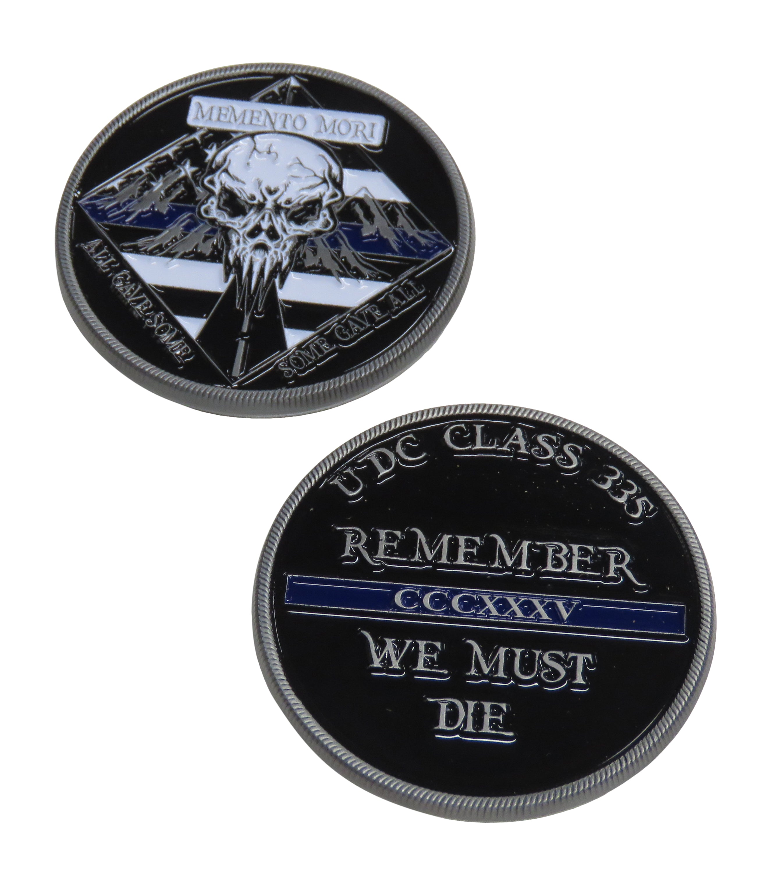 U.S. Army Memento Mori UDC Class 335 Challenge Coin