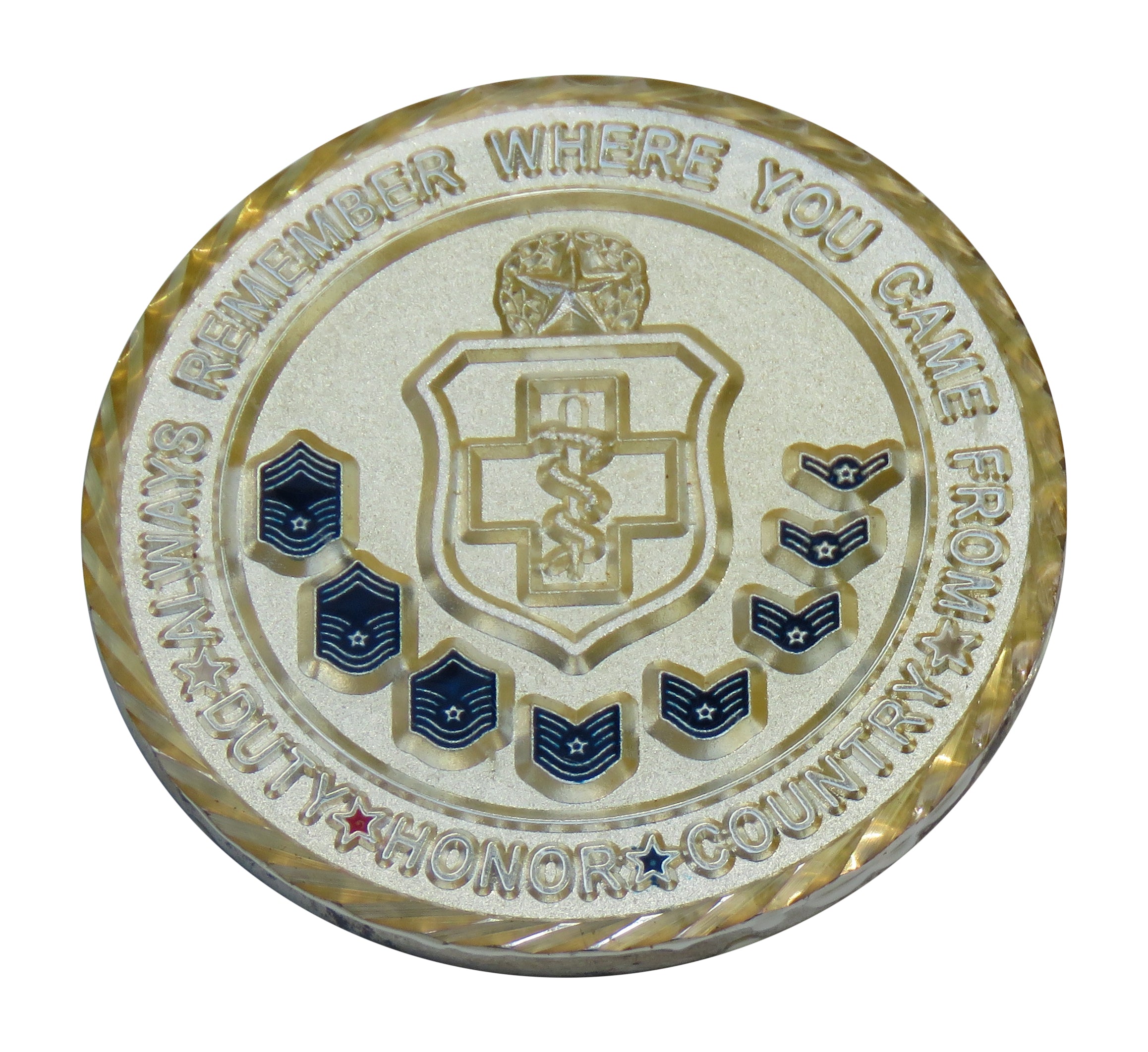 US Air Force CMSGT David W. Lewis Challenge Coin