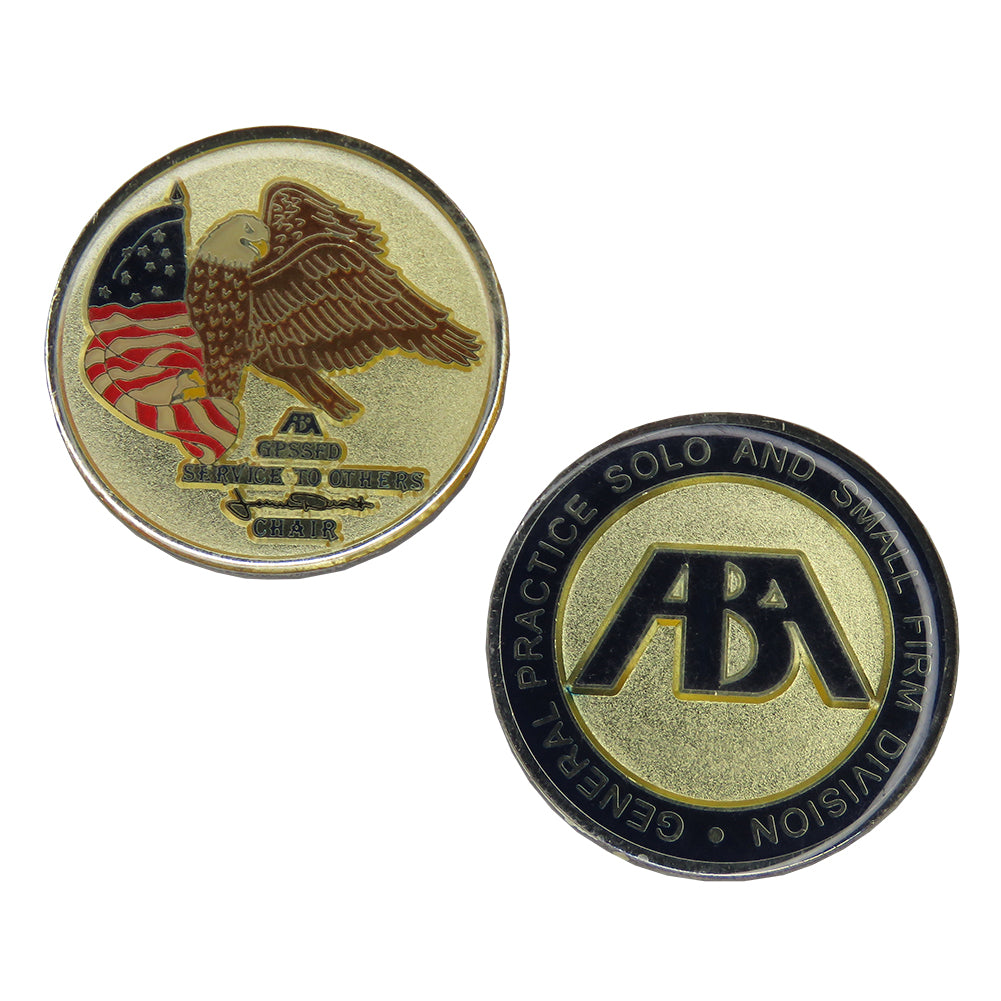 ABA General Practice Solo and Small Firm Division Challenge Coin