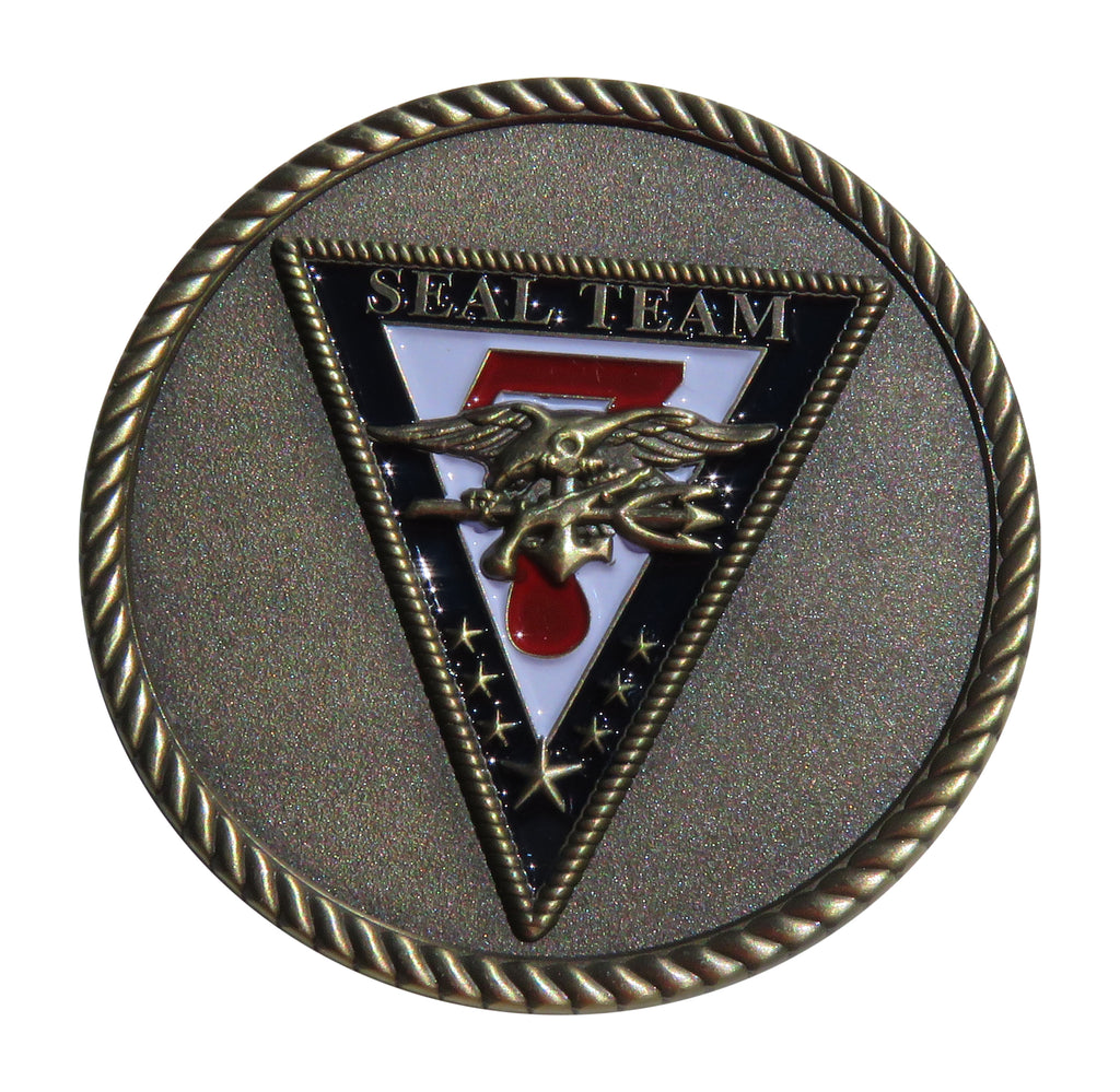 US Navy Seal Team Seven Challenge Coin-Number 29