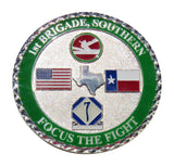 1st Brigade Southern Texas Strikeland Challenge Coin
