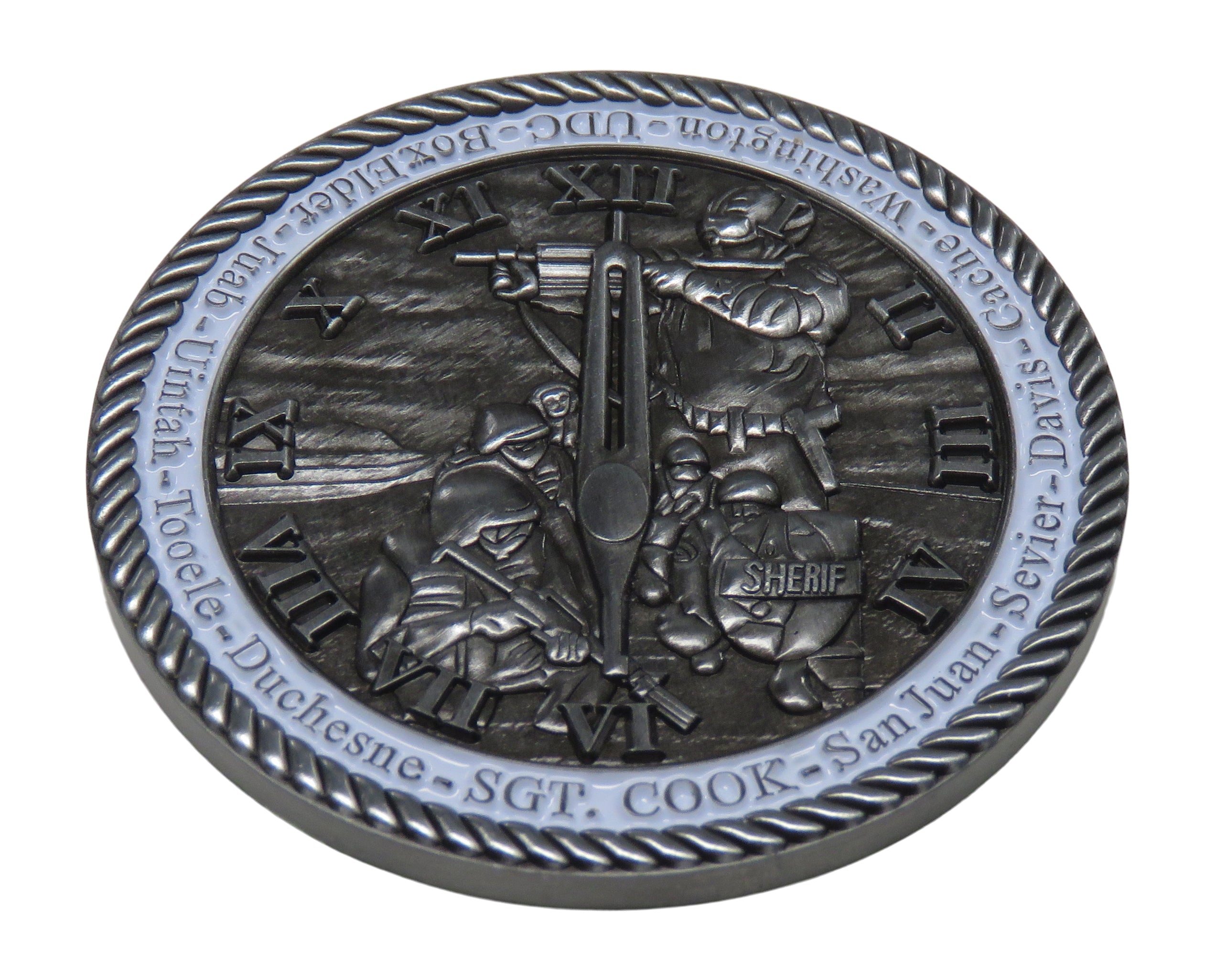 341 Second to None SGT Cook Challenge Coin