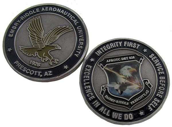 Embry-Riddle Aeronautical University Prescott AZ Challenge Coin