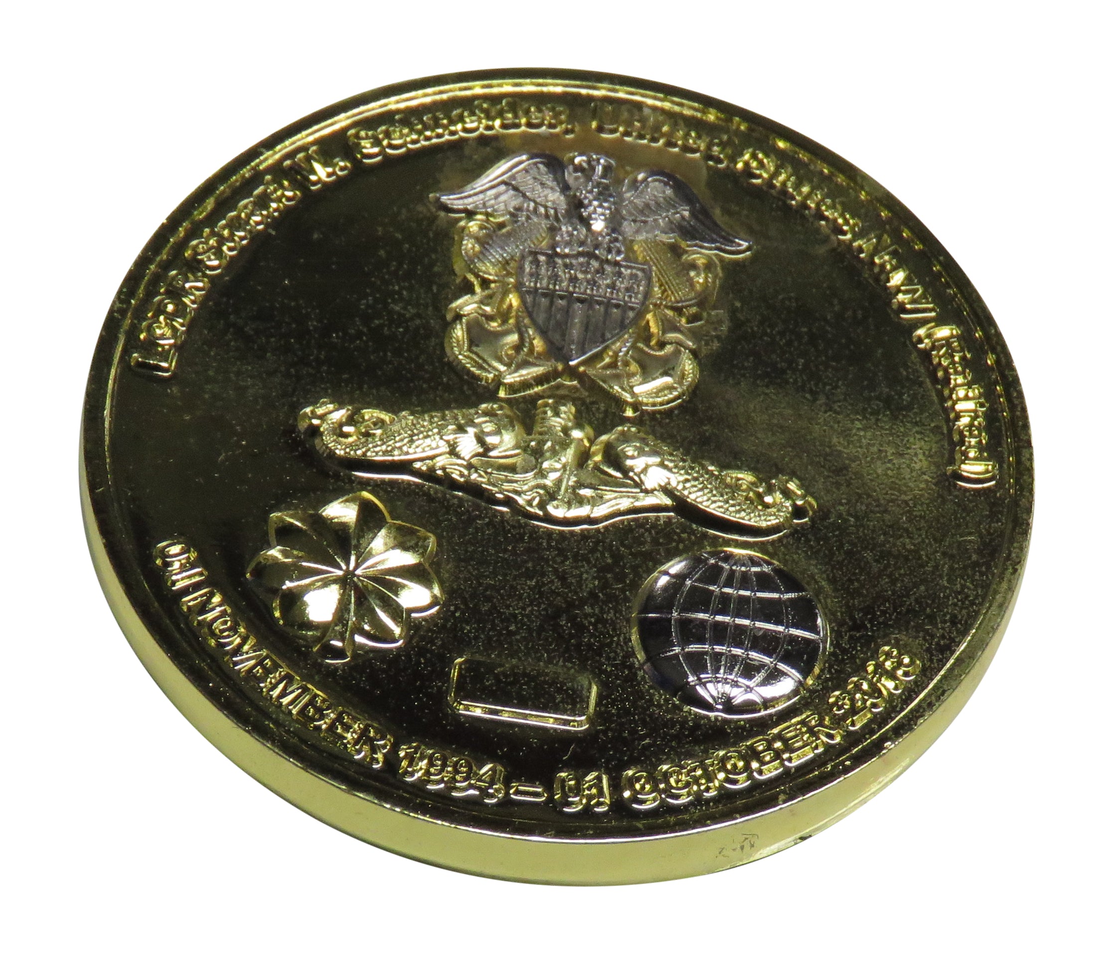 LCDR Stuart W. Schneider U.S. Navy Retirement Coin