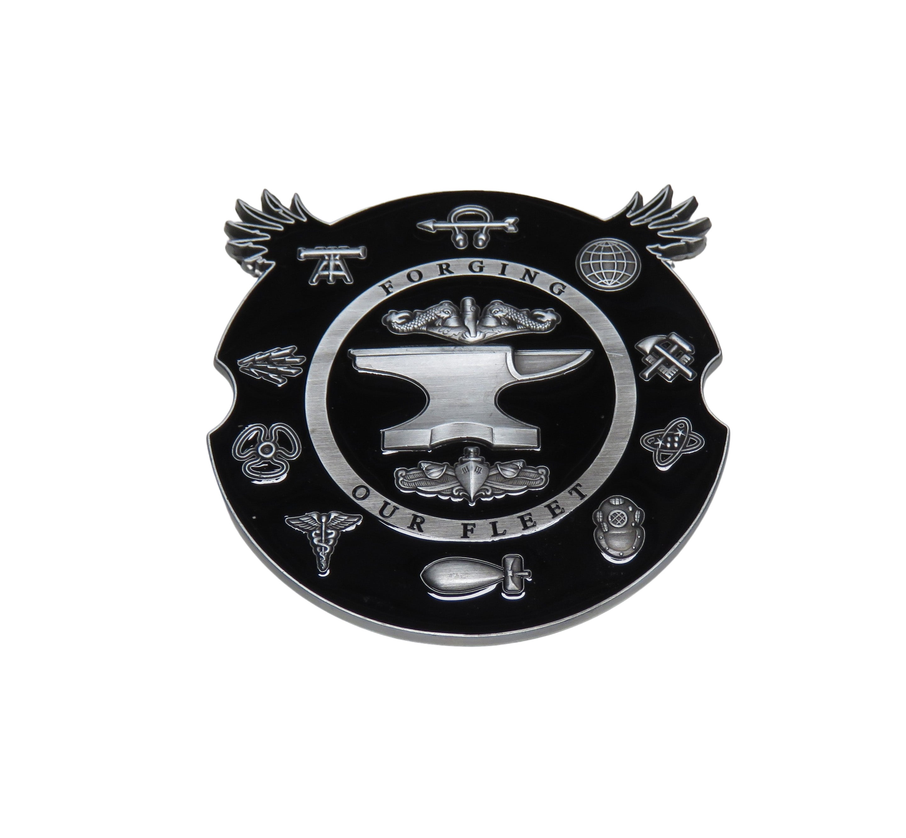 U.S. Navy First Class PO Assoc Forging our Fleet Challenge Coin