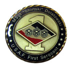 USAF Master Sergeant Shirtski Dolatowski Challenge Coin