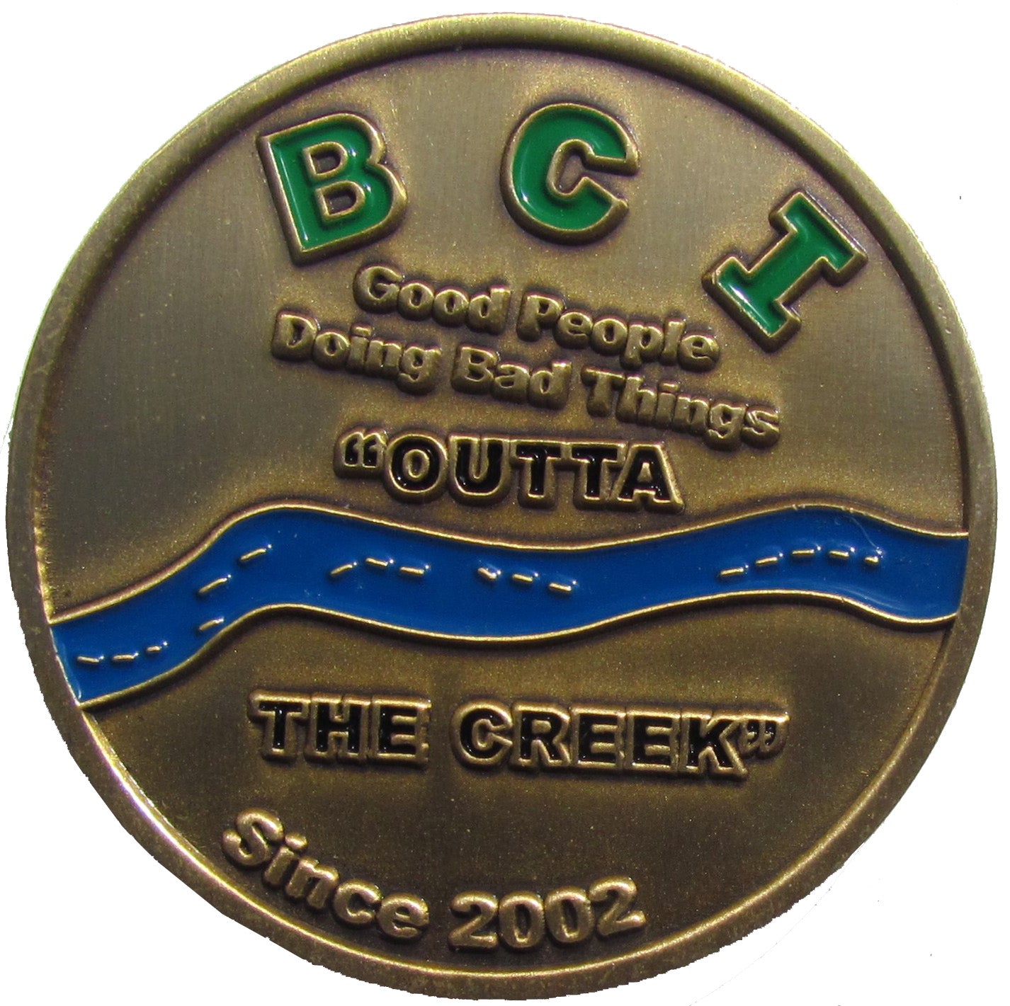 US Special Forces Biddy Creek Irregulars Challenge Coin