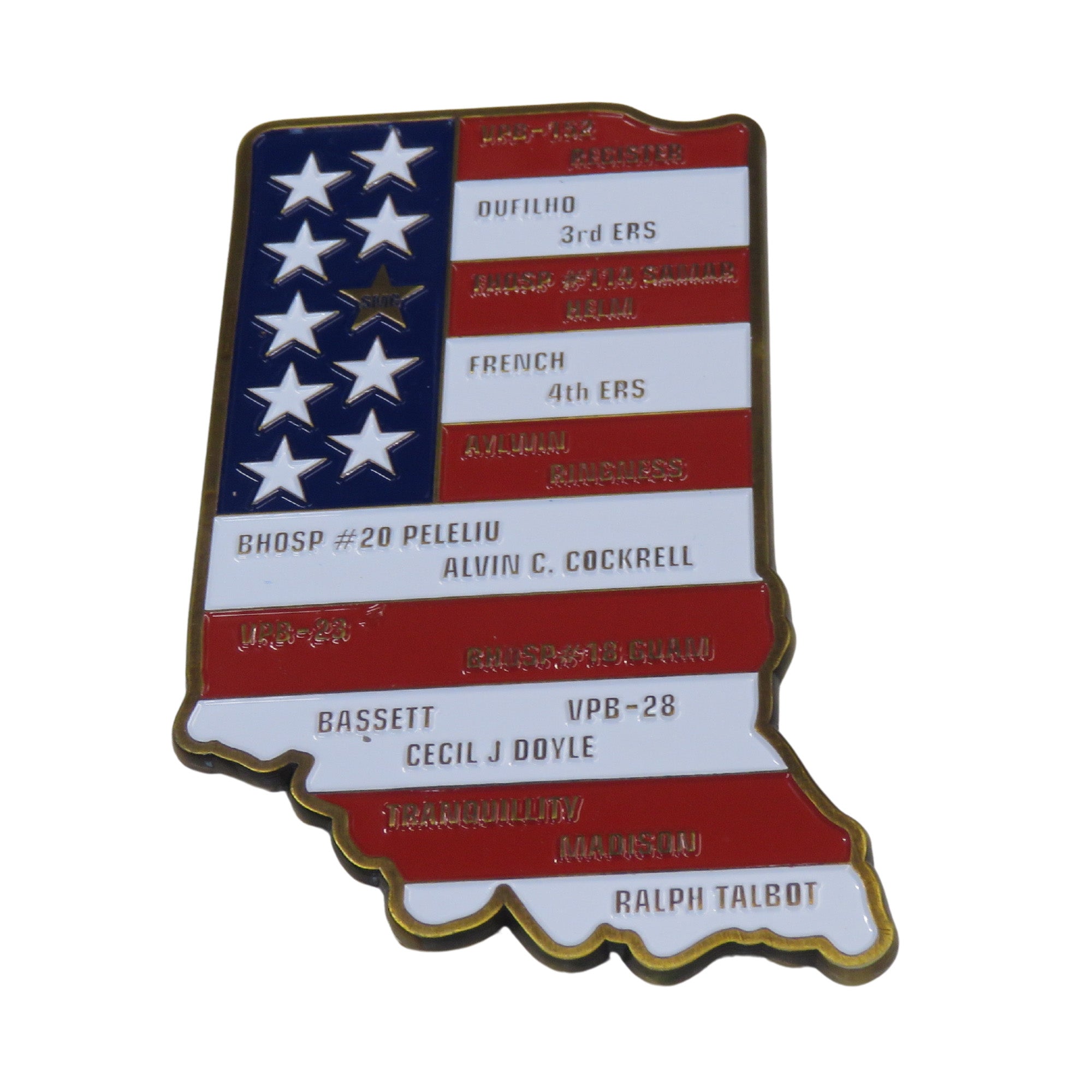 USS Indianapolis CA-35 Challenge Coin