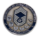 US Air Force CMSGT Ronald Harper Challenge Coin