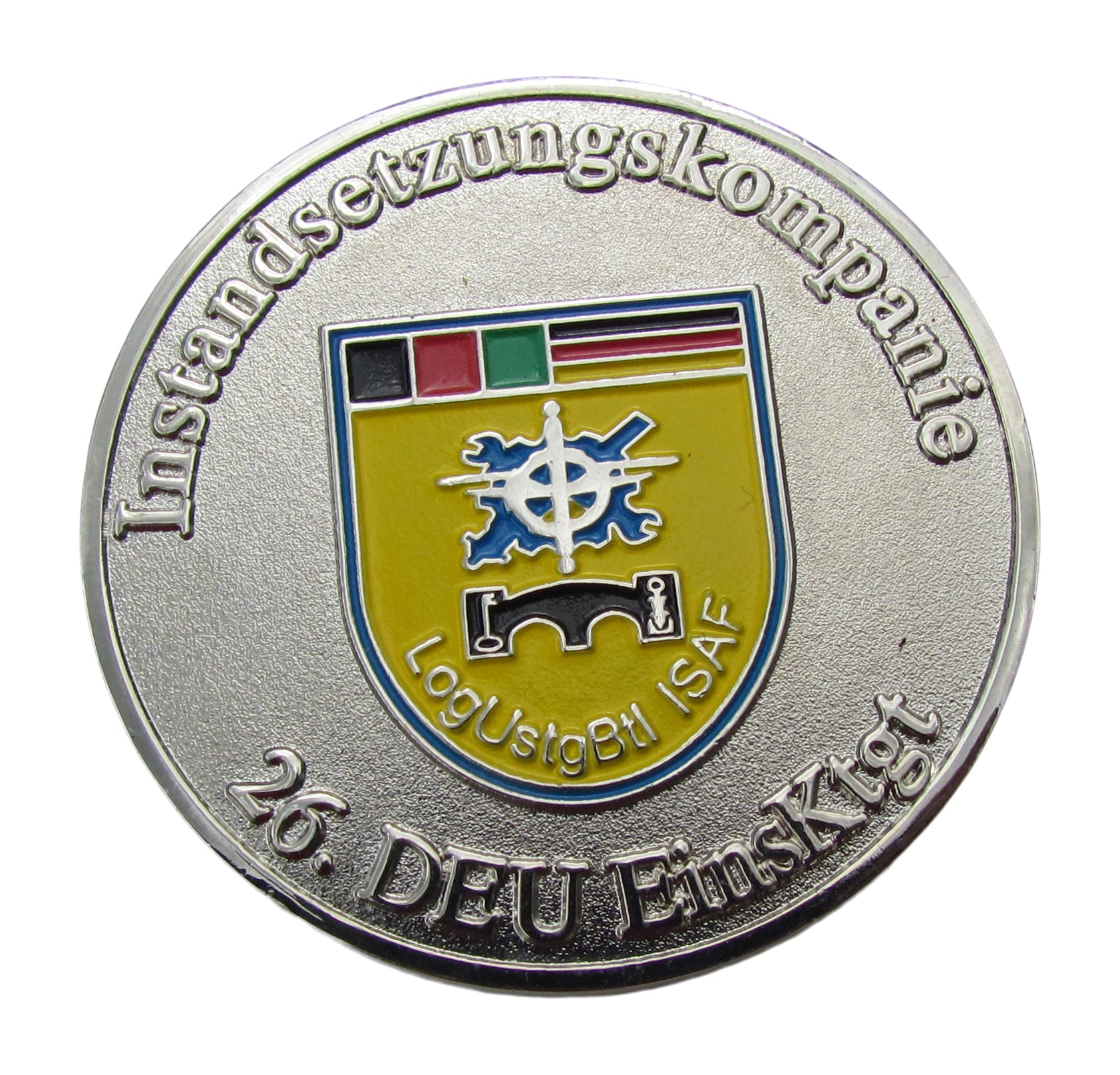 Repair company 160 (Instandsetzungskompanie) Challenge Coin