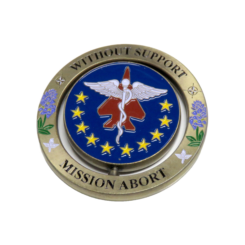 U.S. Air Force 82D Medical Support Squadron Challenge Coin