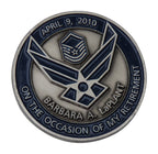 USAF April 09, 2010 Barbara A.Laplant Challenge Coin
