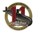 US Navy COMSUBRON Defensor Pacis, Deckplate Leadership Challenge Coin