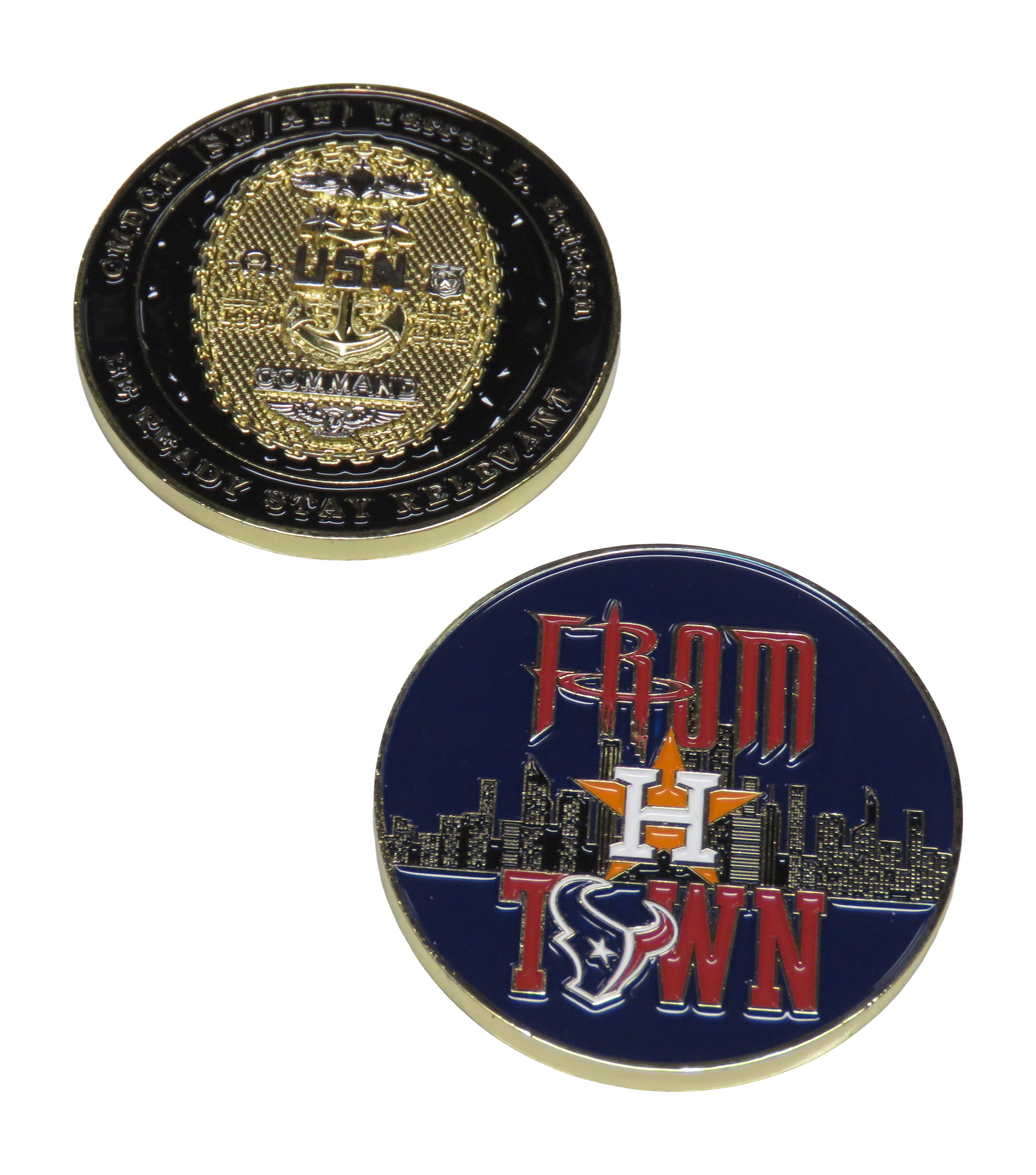 From H Town CMD CM (SW/AW) Warren Britten Challenge Coin