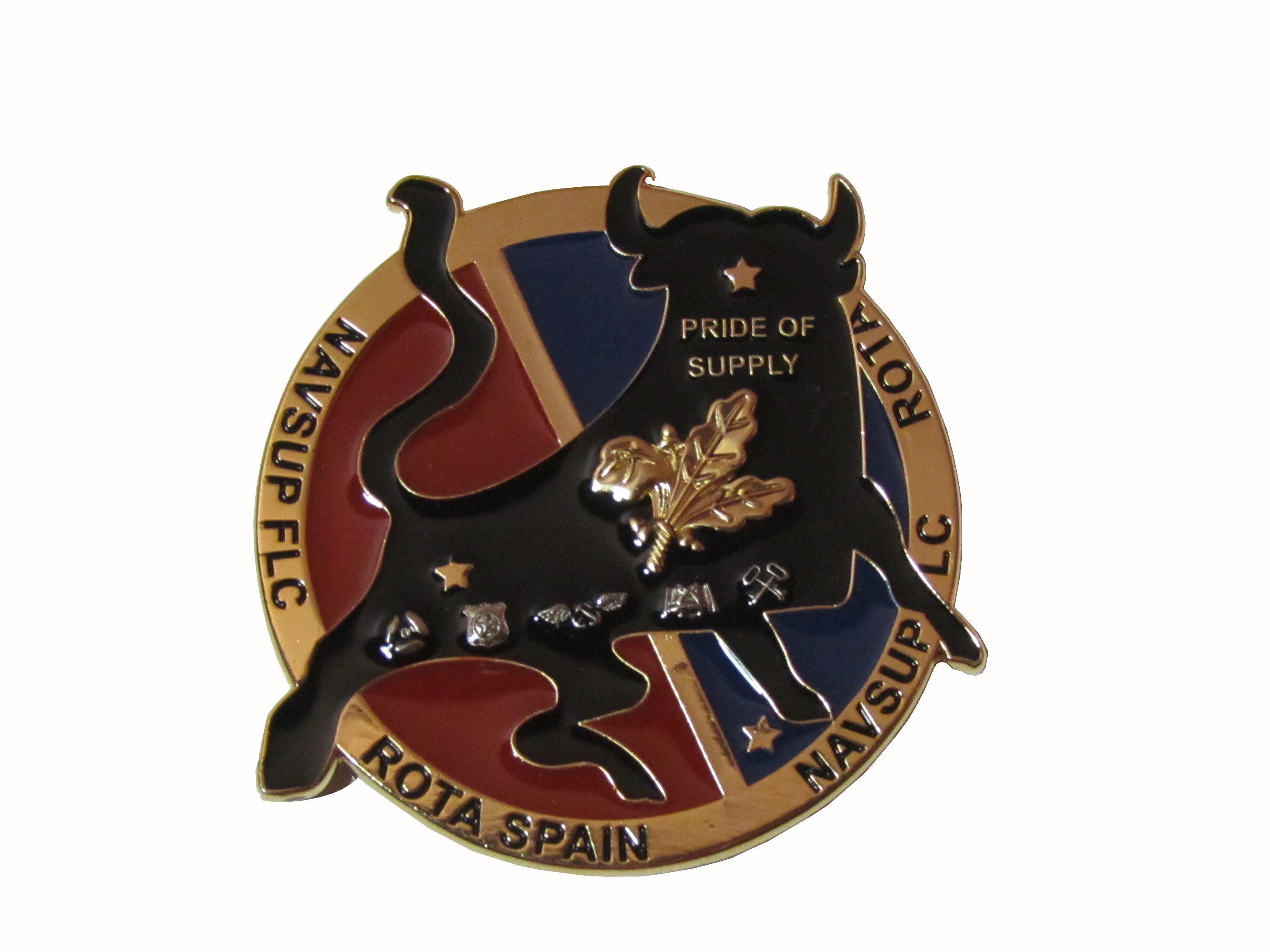 Navsup FLC Challenge Coin