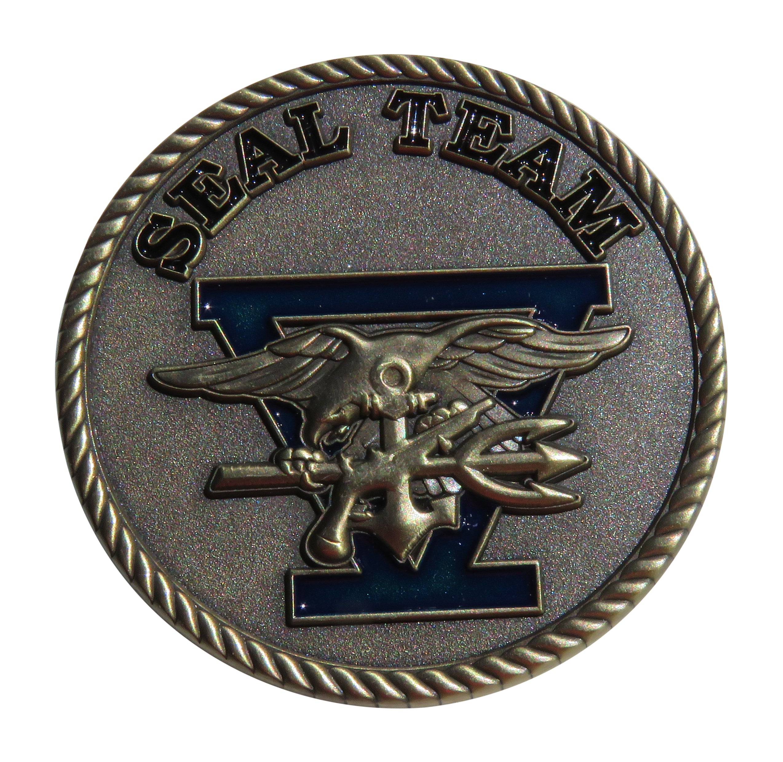 US Navy Seal Team Five Challenge Coin-Number 13