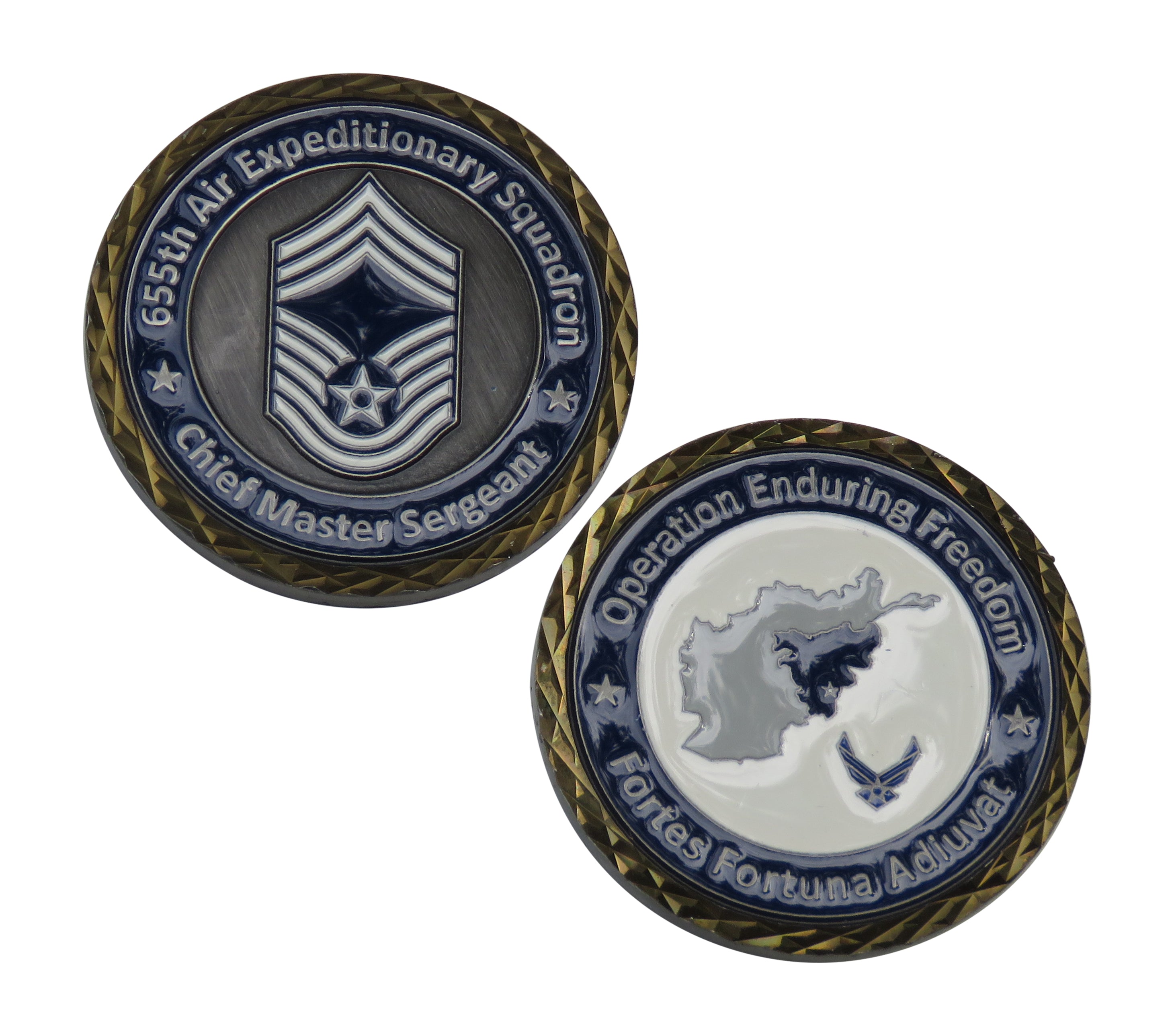 US Air Force 655th Air Expeditionary Squadron Challenge Coin
