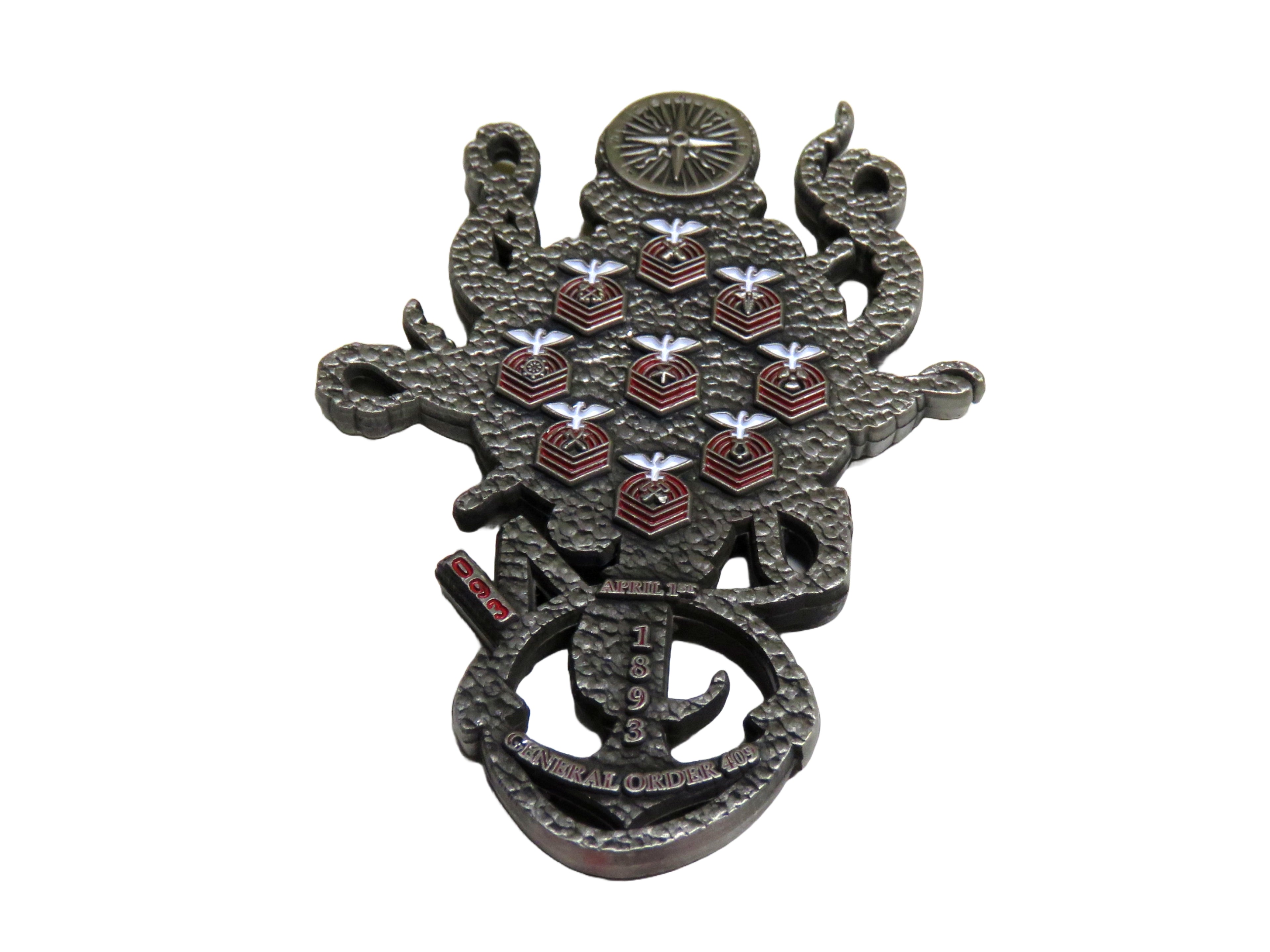 U.S. Navy General Order 93 Challenge Coin