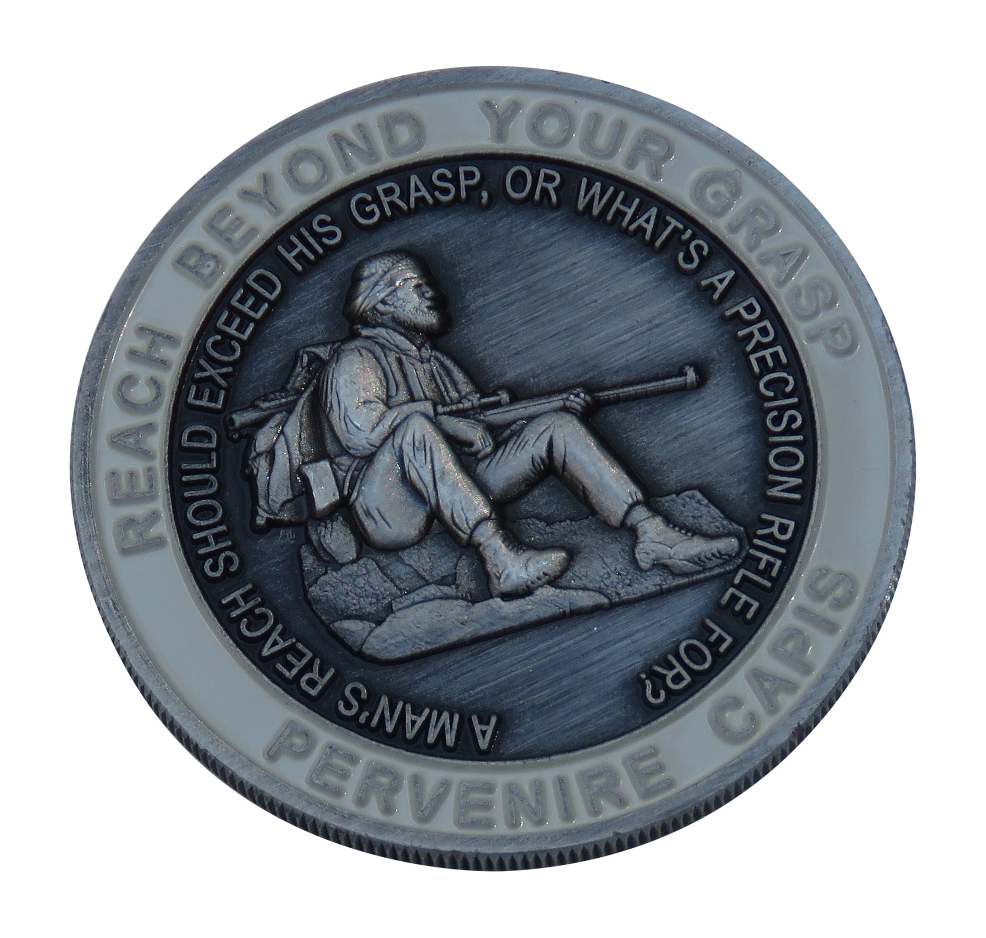 US Army Figure 14 LTD Precision Weapon System Challenge Coin
