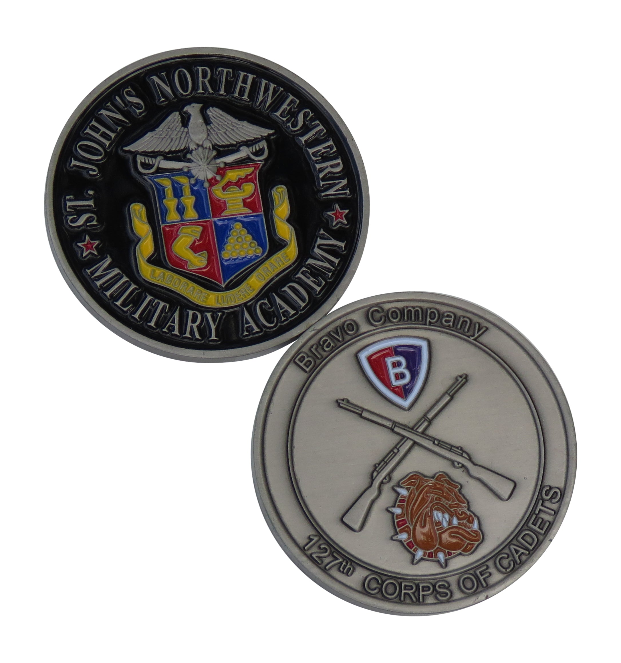 US Military Academy Bravo Company 127th Corps of Cadets Challenge Coin