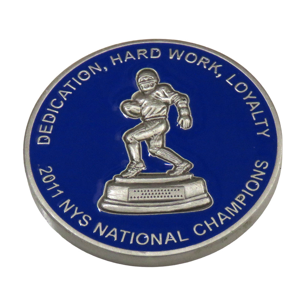 Henderson Cowboys 2011 NYS National Champs Challenge Coin