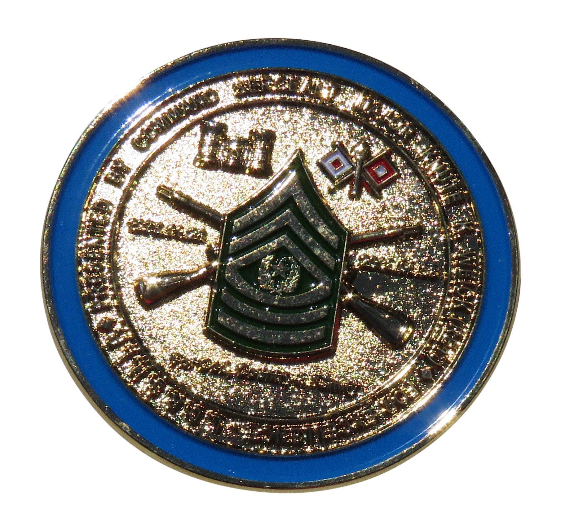 CSM Knute K.Weick Ret.Retirement Challenge Coin