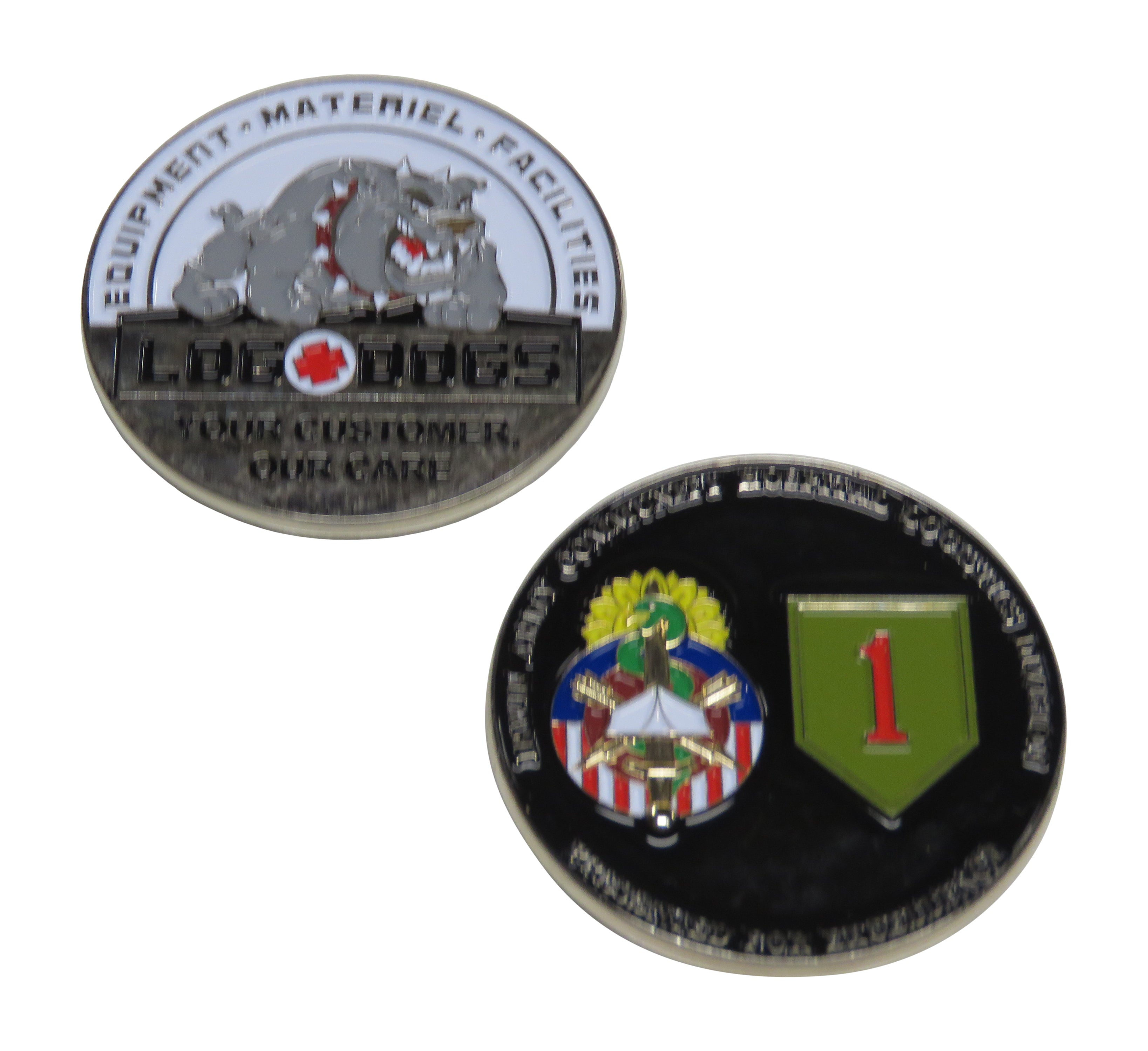 Irwin Army Community Hospital Logistics Division Challenge Coin