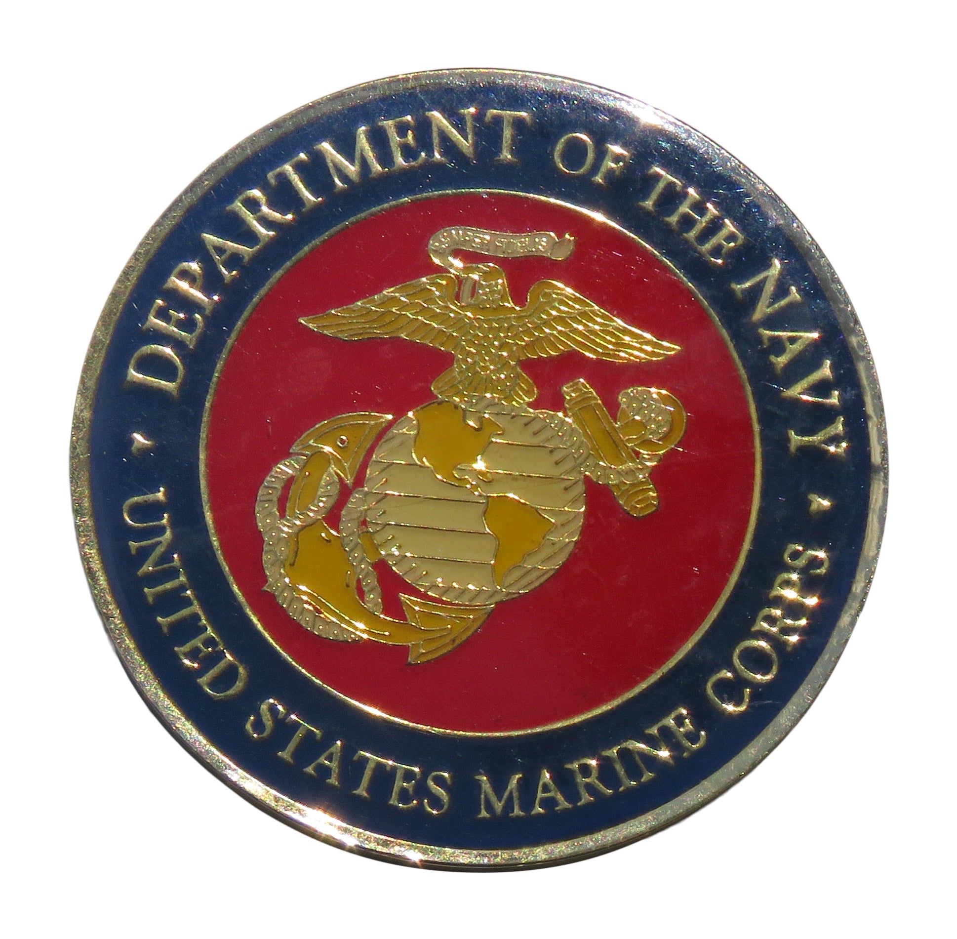 Department Of The Navy United States Marine Corps Challenge Coin