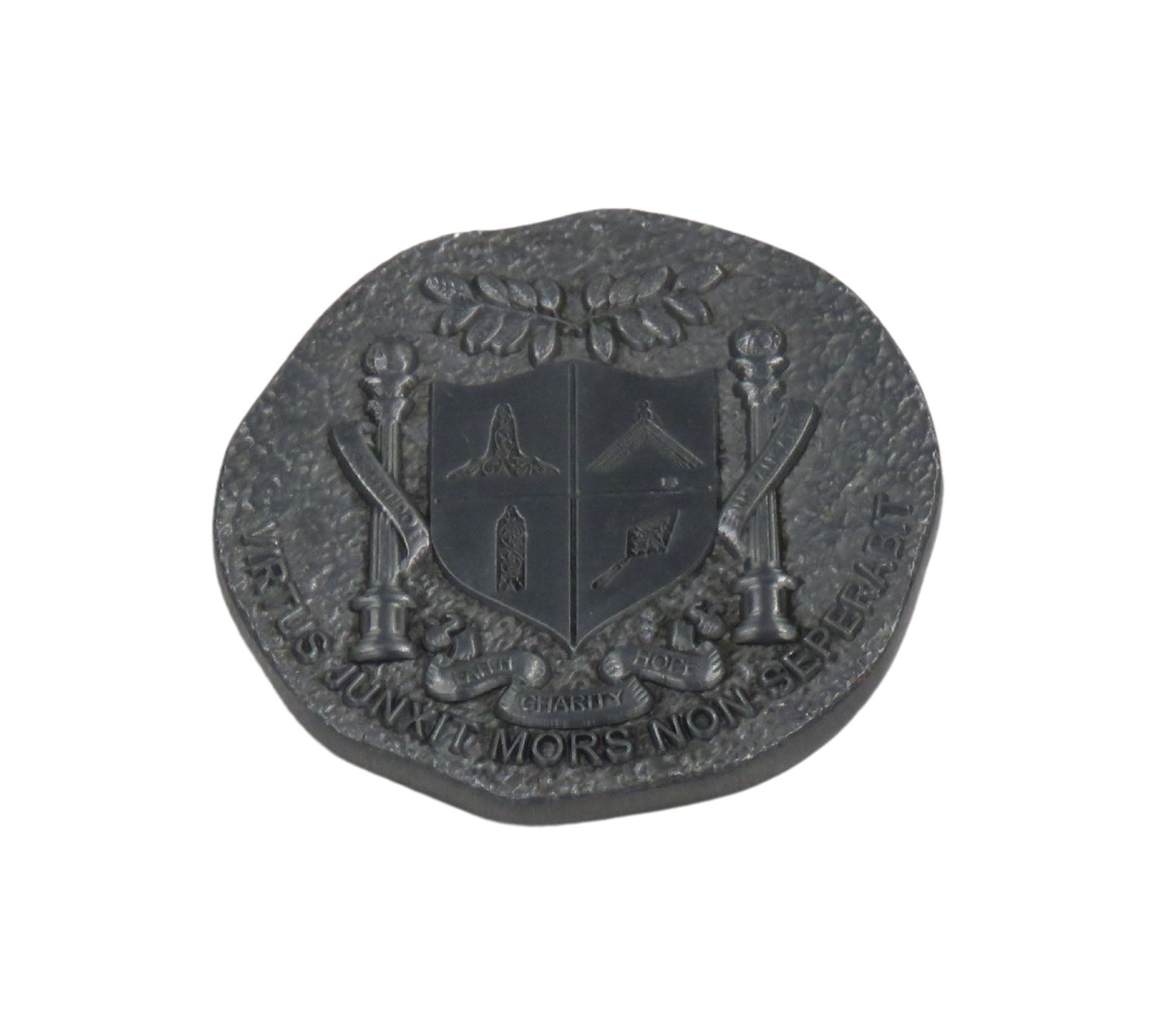 Freemasons Virtus Junxit Mors Non Seperabit Challenge Coin