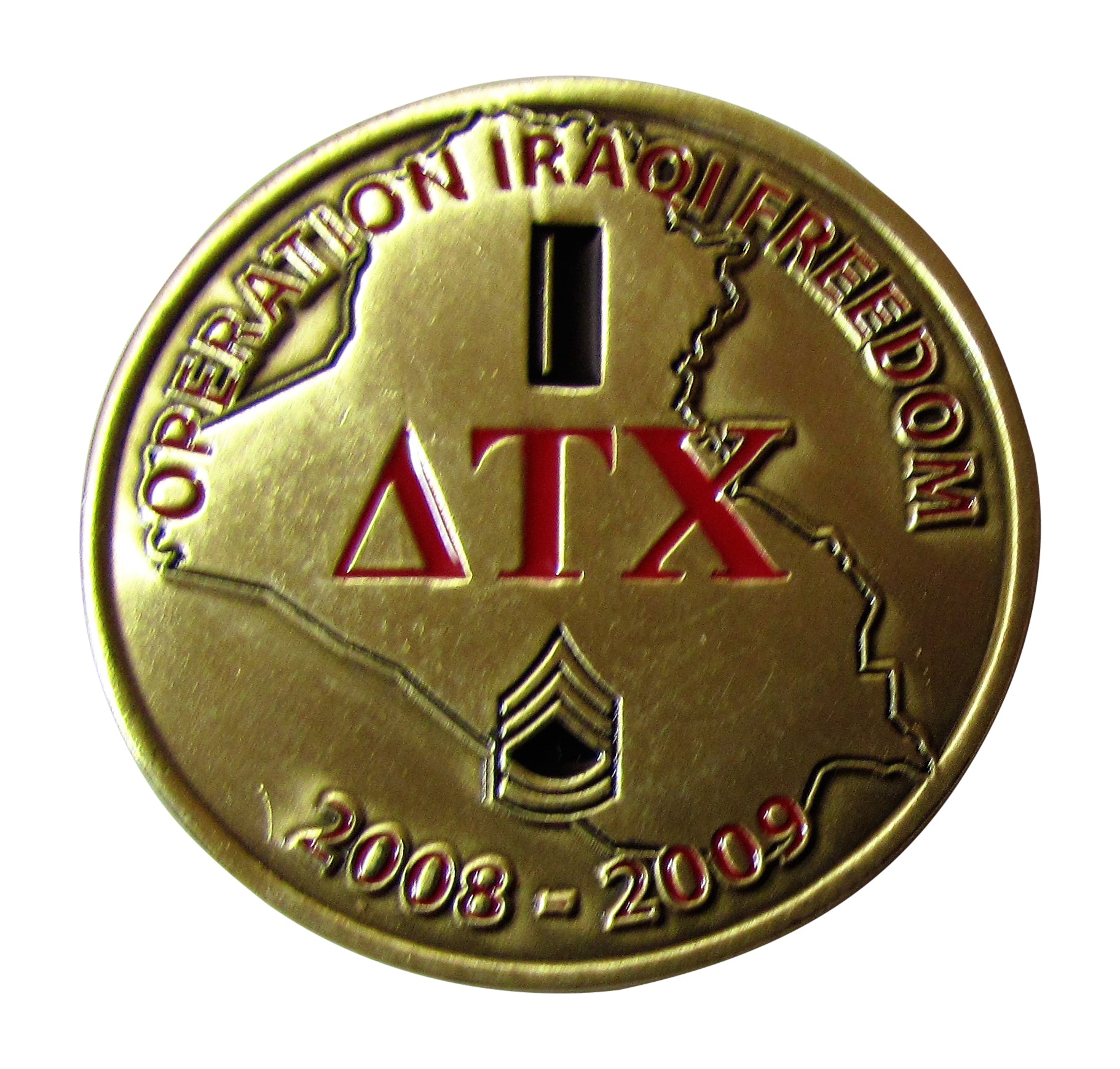 Operation Iraqi Freedom ATX 2008_2009 Challenge Coin