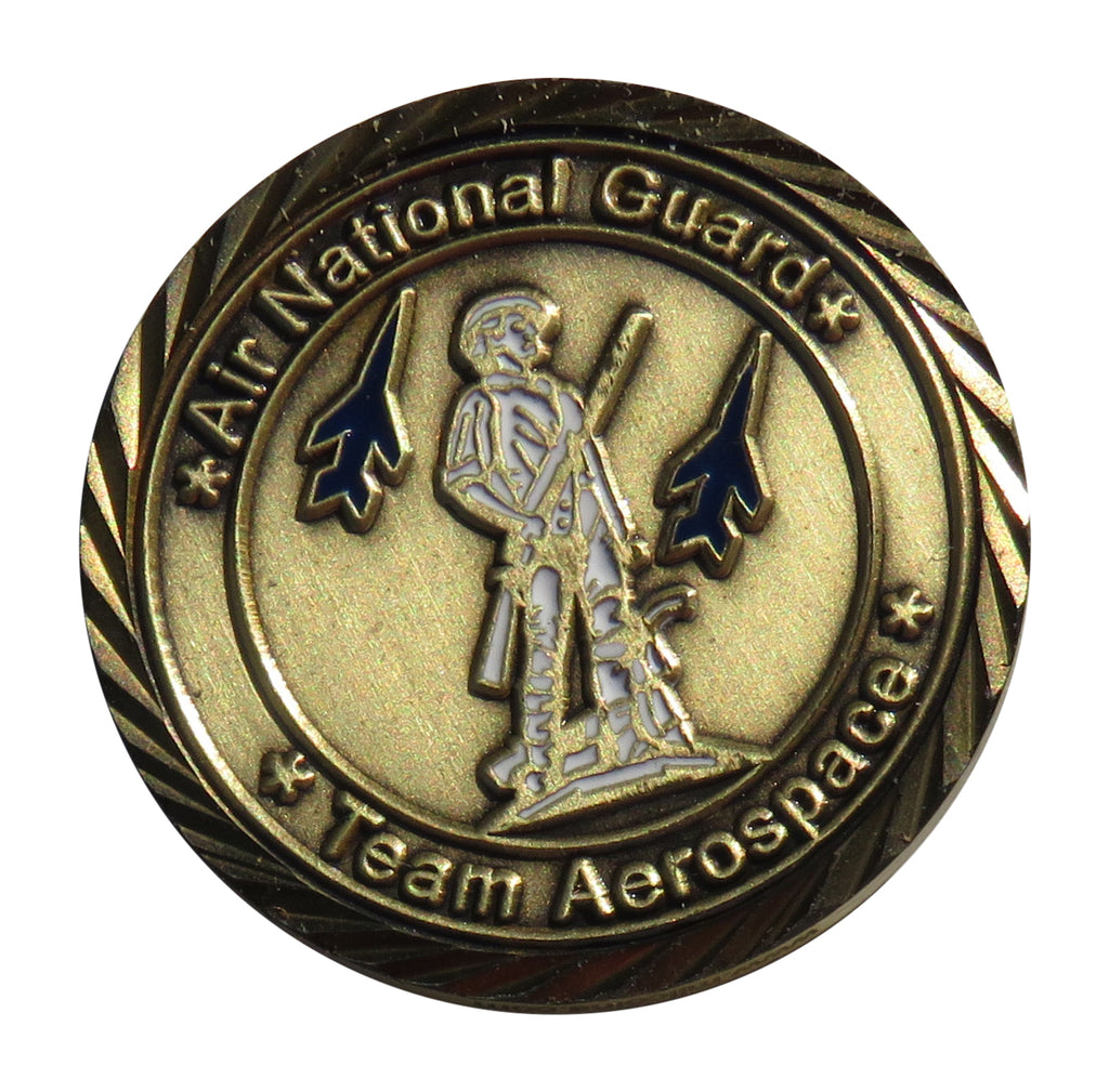US Air Force National Guard Team Aerospace Challenge Coin
