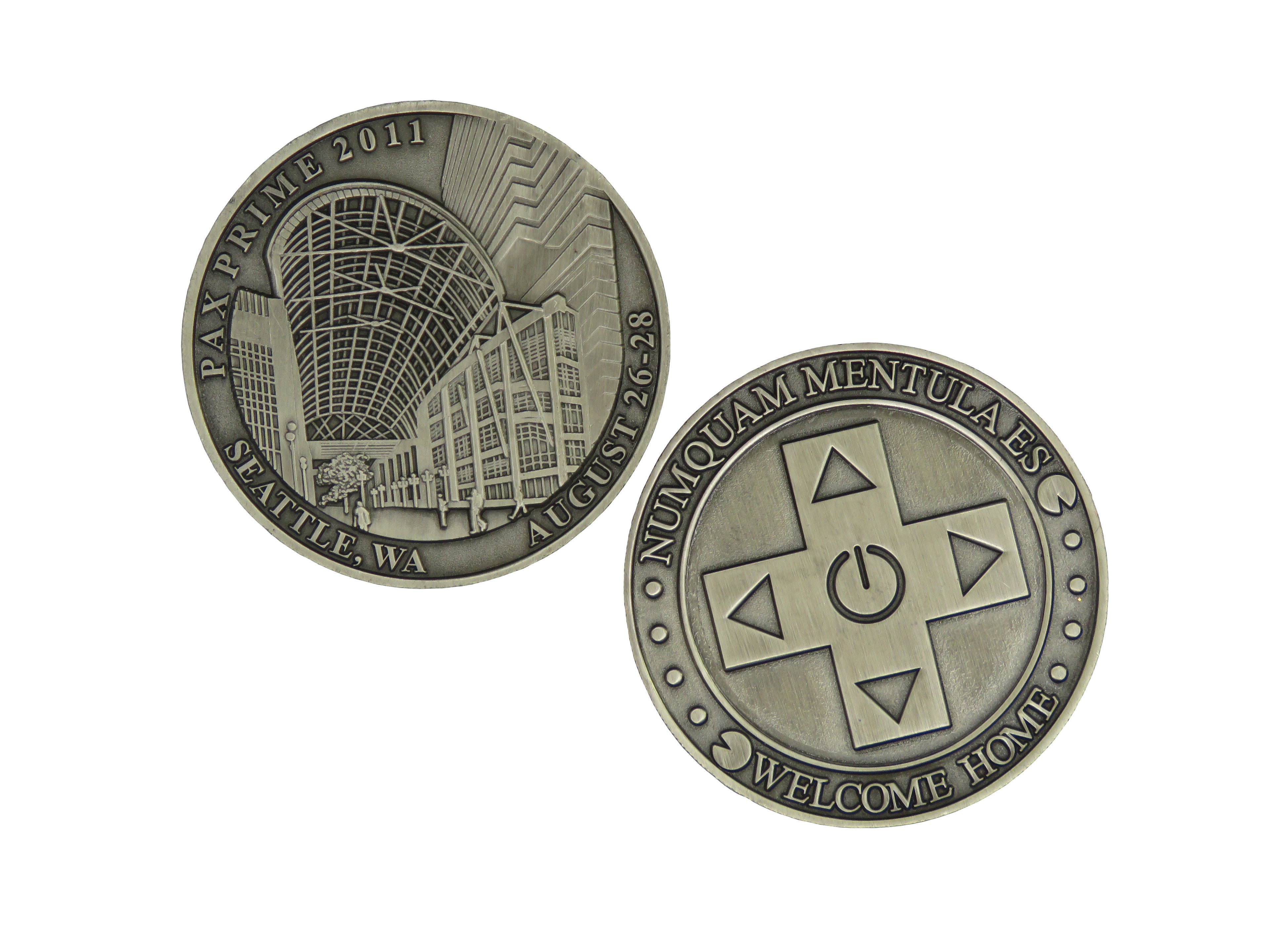 Pax Prime 2011, Seattle WA,August 26-28th Challenge Coin