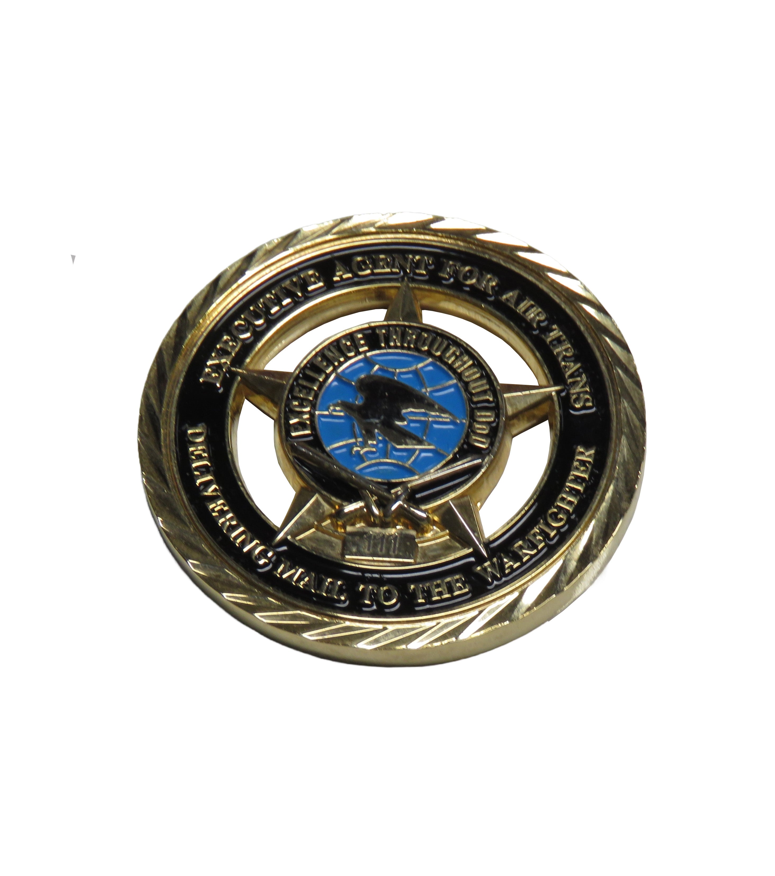 U.S. Air Force Exec Agent Air Trans Det 4 MPS Challenge Coin