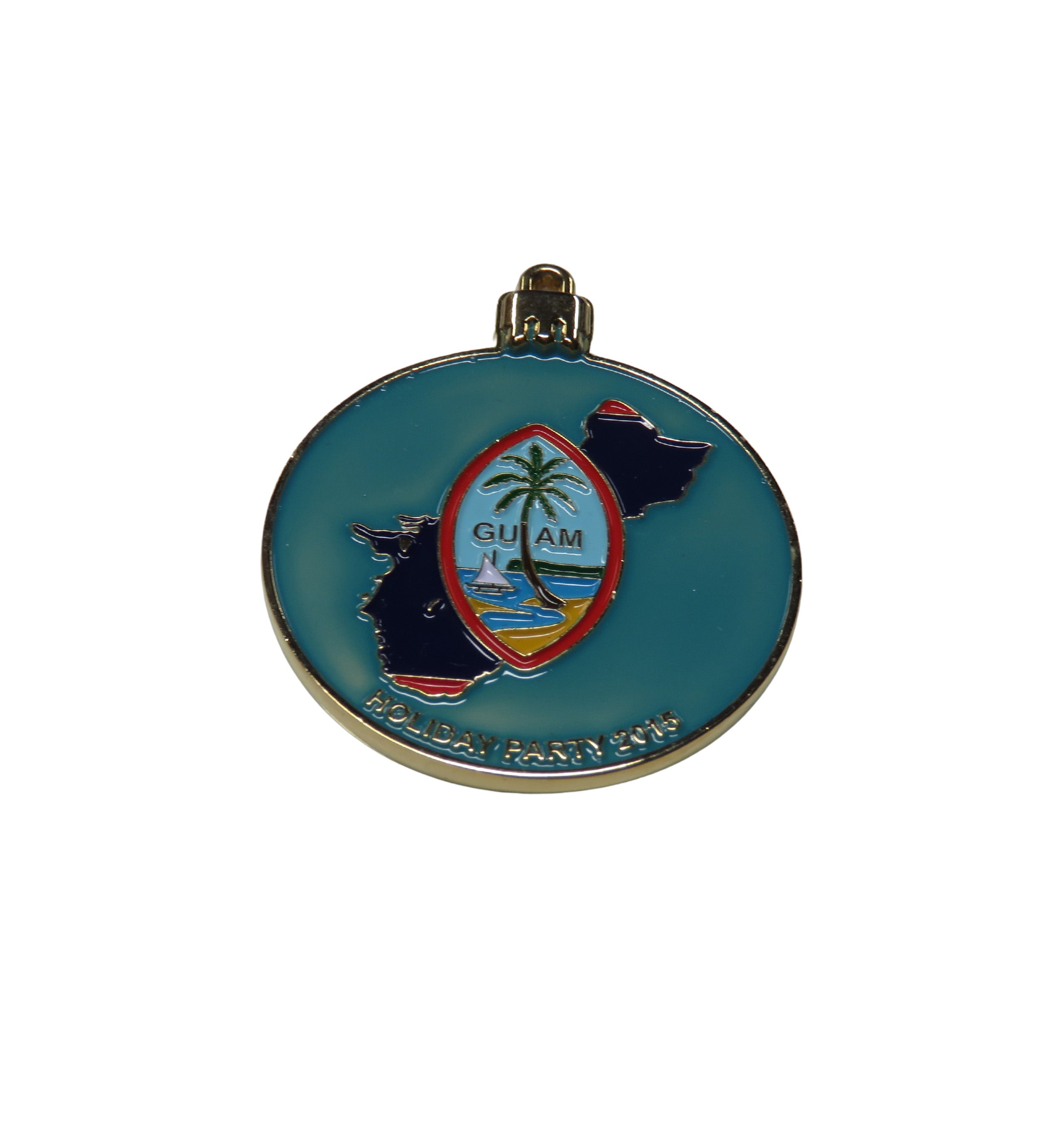 USS Frank Cable Holiday Party 2015 Guam Challenge Coin