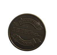 POW MIA Rough Riders Supporters Challenge Coin