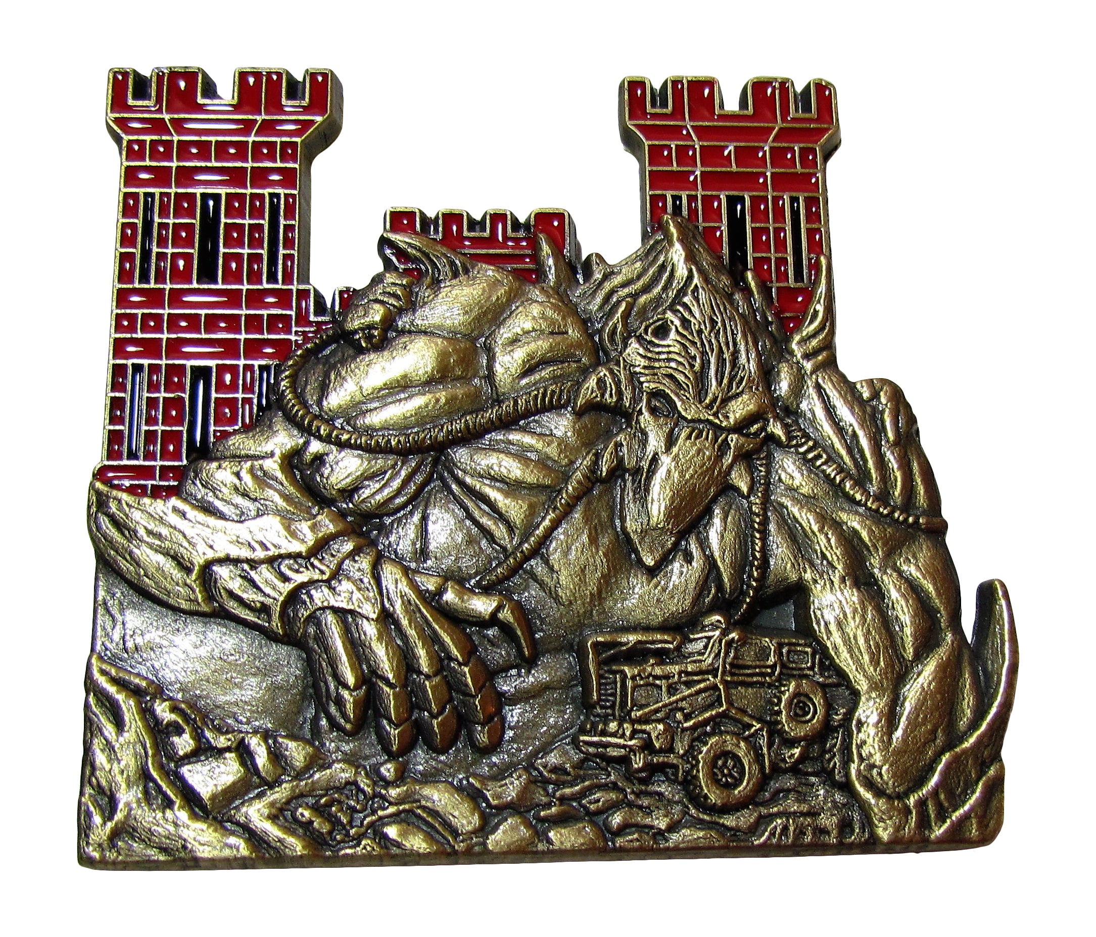 US Army 689th EN CO Afghanistan Challenge Coin