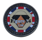US Army Figure 14 LTD Precision Weapon System Challenge Coin