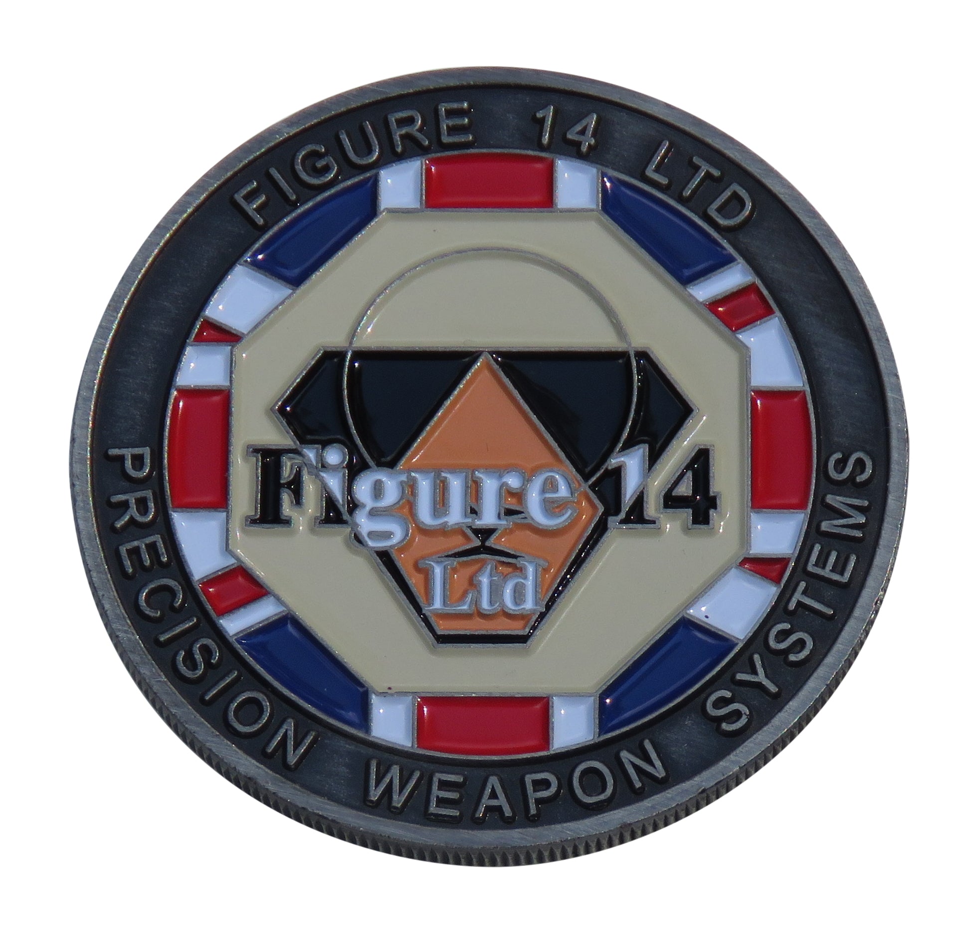 US Army Figure 14 LTD Precision Weapon System Challenge Coin