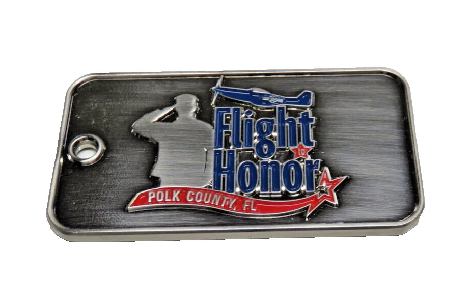 Flight Honor Polk County FL Challenge Coin
