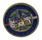 MCPOM SAGA Ikuo Retired Master Chief Petty Officer of MSDF Challenge Coin