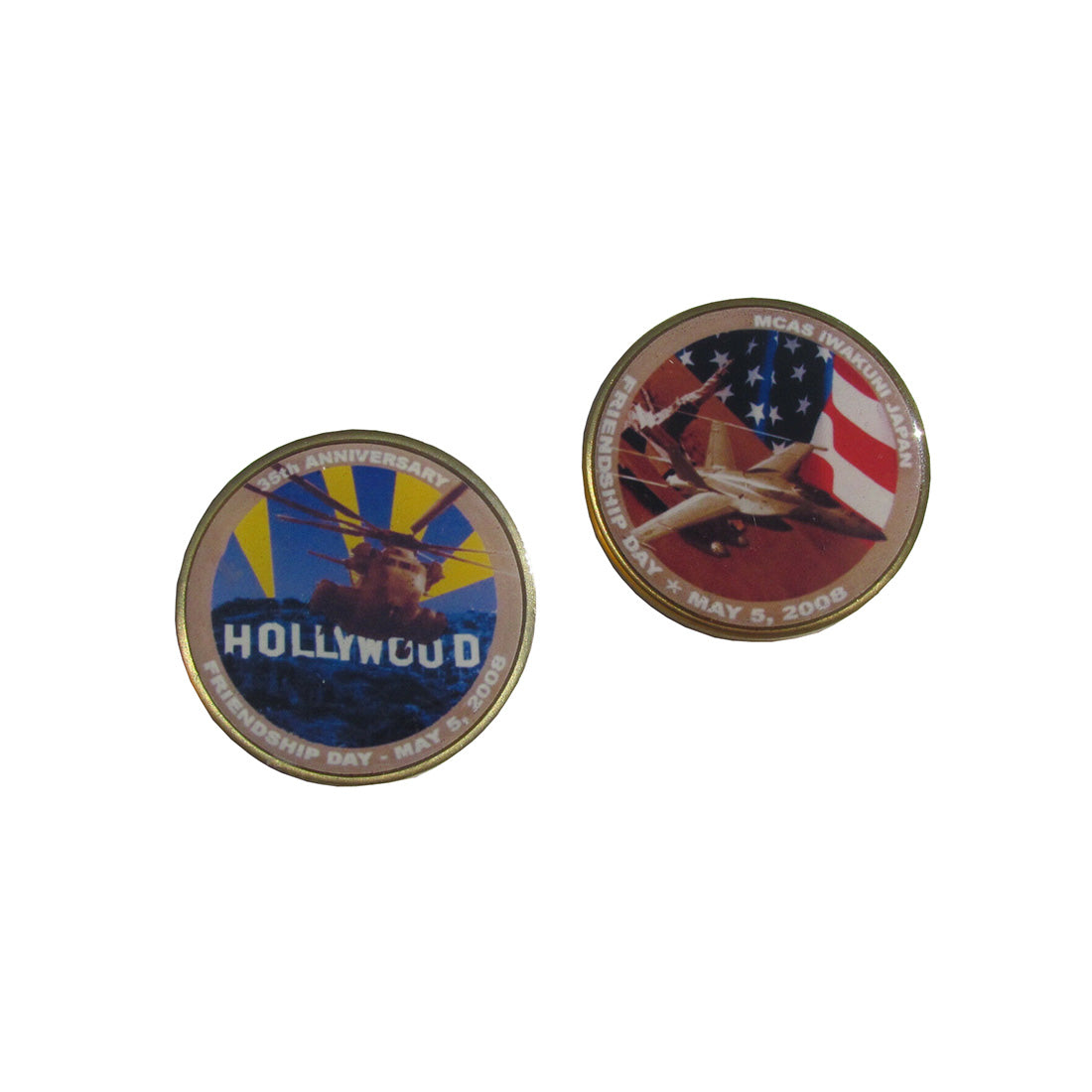 MCAS Iwakuni Japan Friendship Day 2008 Challenge Coin