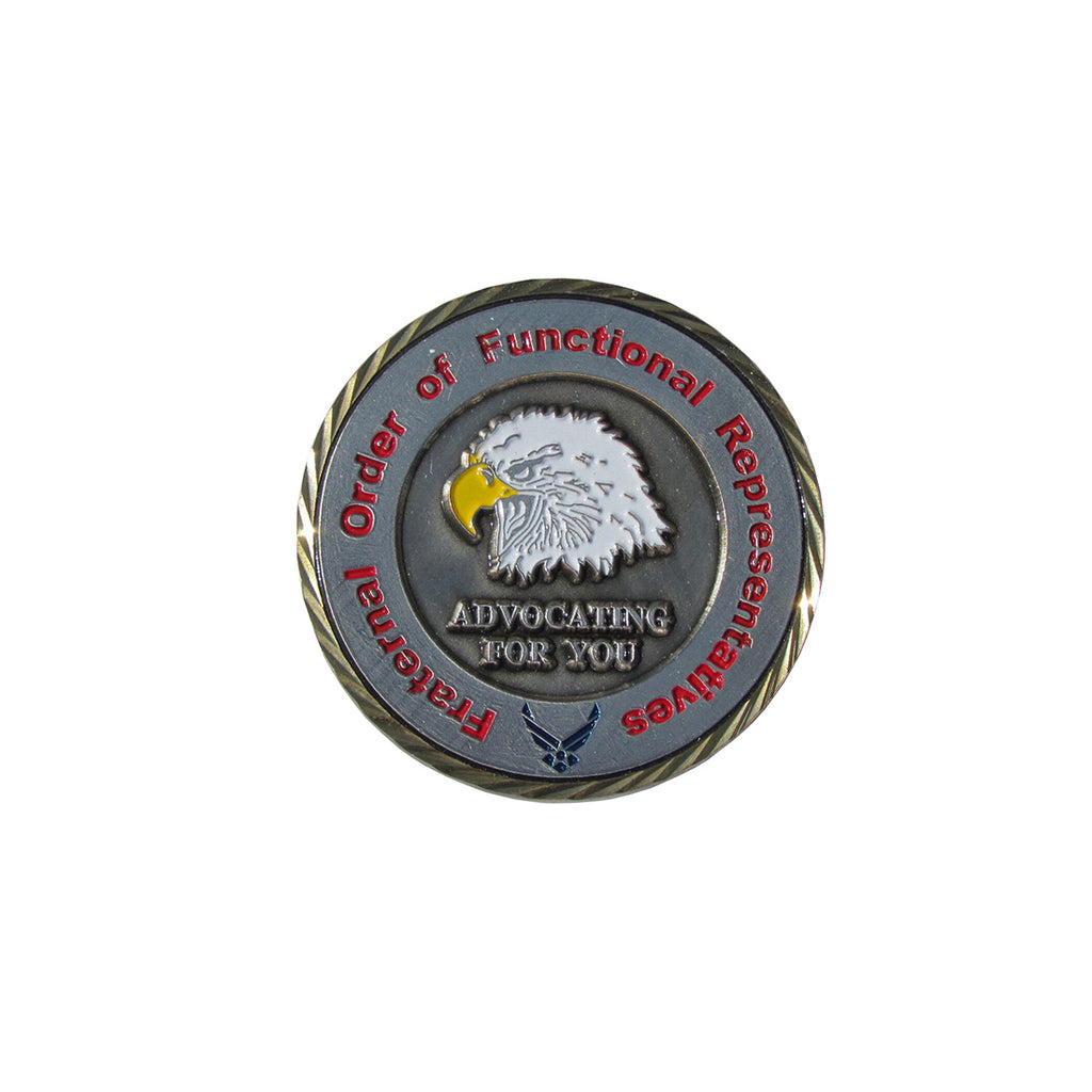 Fraternal Order of Functional Representatives Challenge Coin