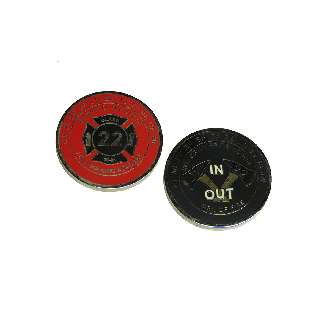Washington State Fire Training Academy Challenge Coin